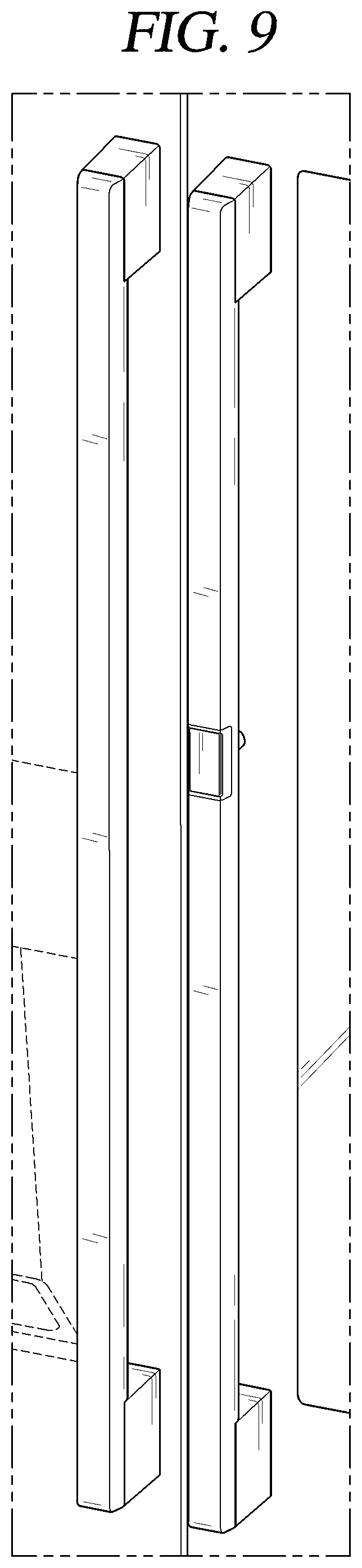 Patent USD1001164 Figure 9 – Refrigerator
