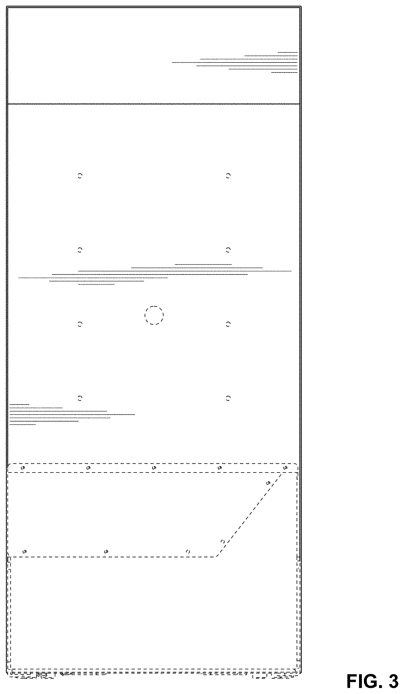 Patent USD1001165 Figure 3 – Refrigerator