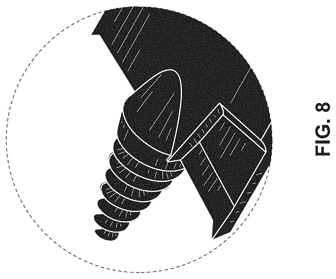 Patent USD1001166 Figure 4 – Tool bit