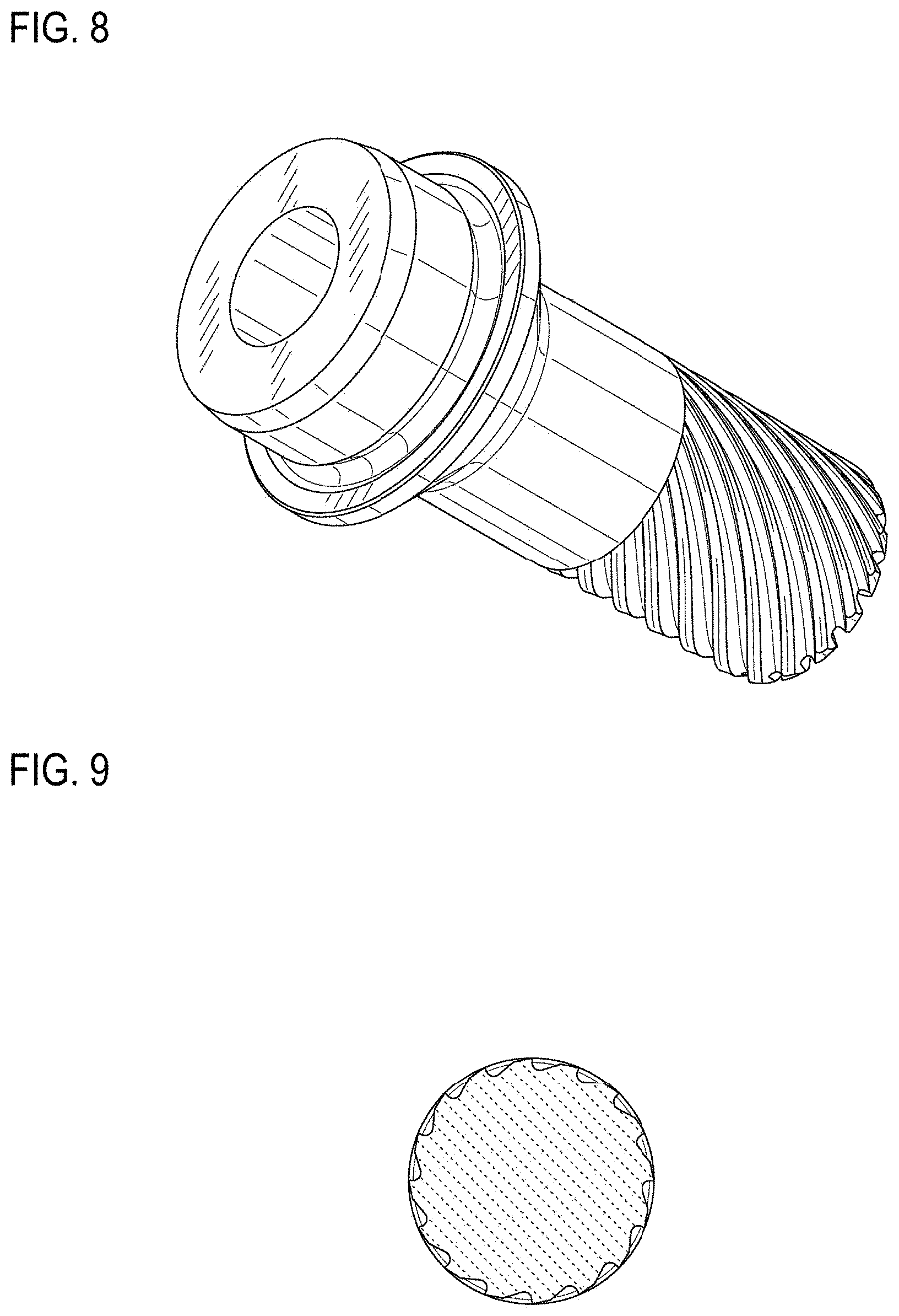 Patent USD1001169 Figure 5 – Cutting tool