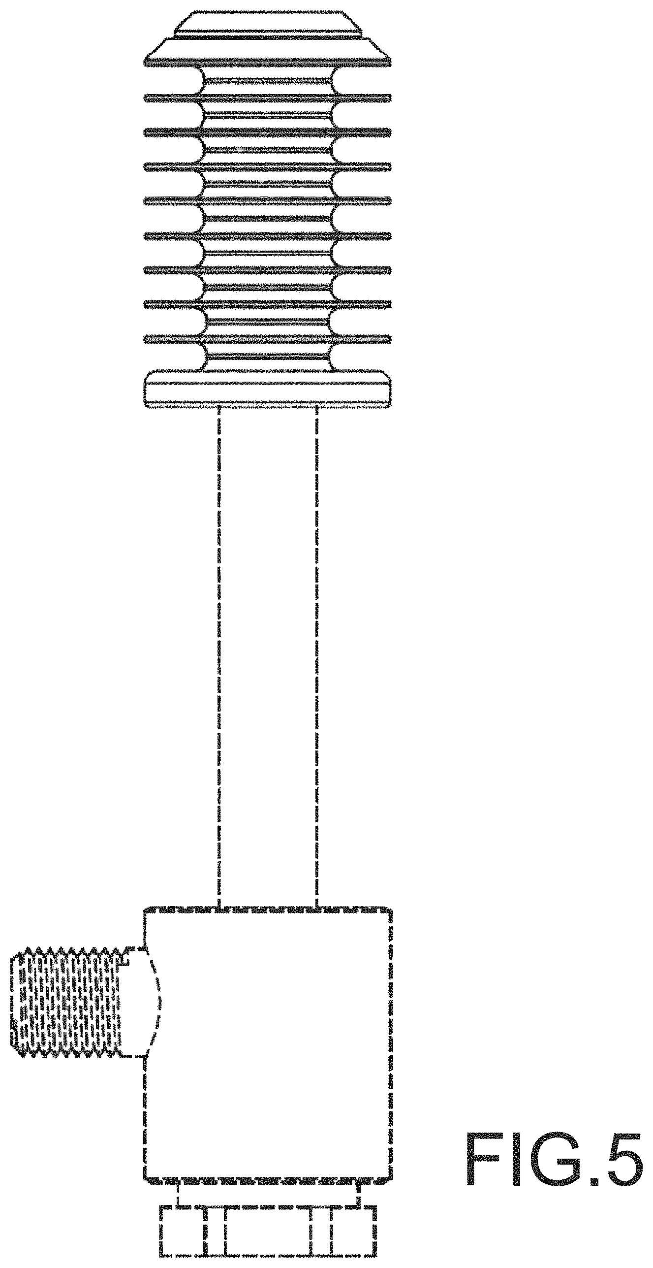 Patent USD1001170 Figure 5 – Vortex tube