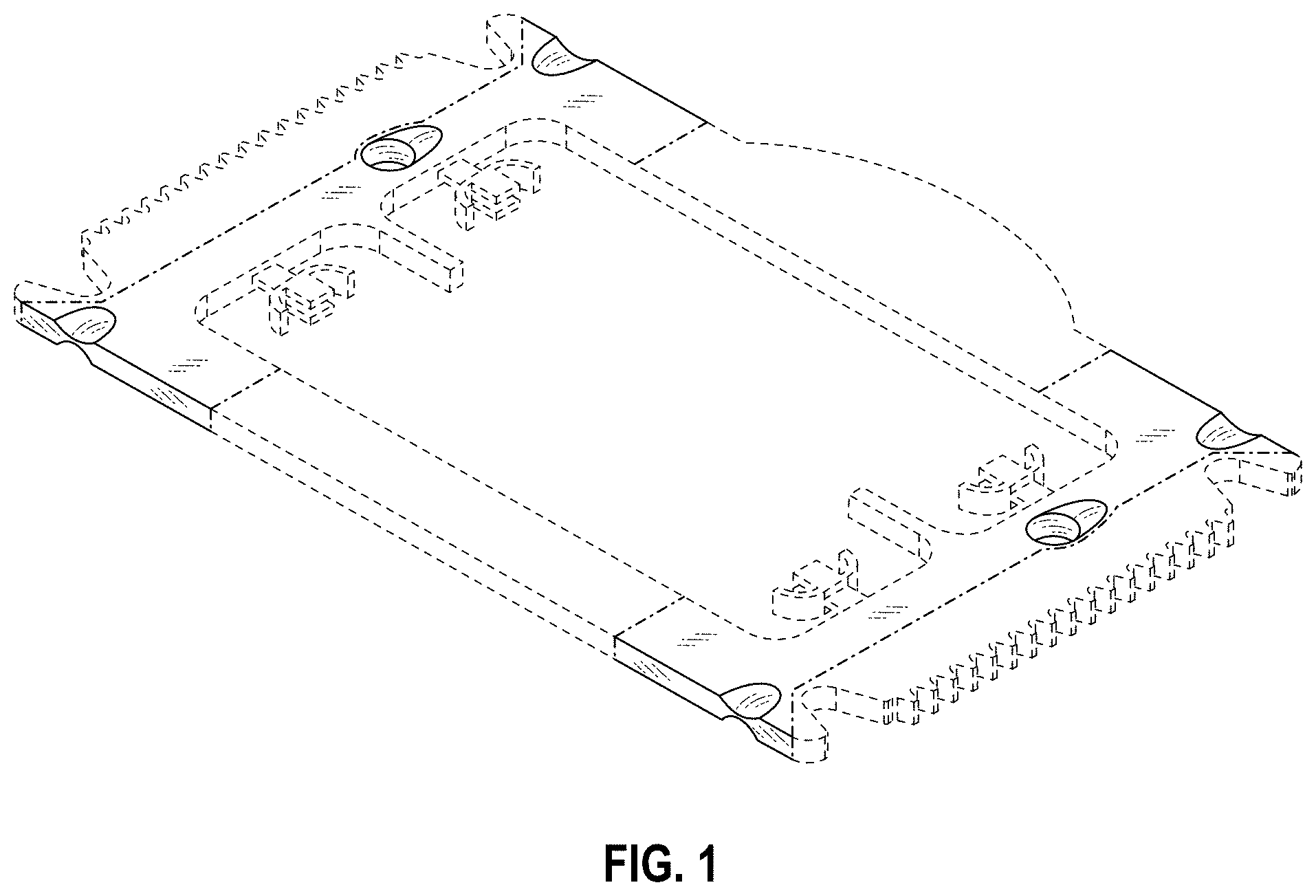Patent USD1001172 Figure 1 – Slide holder