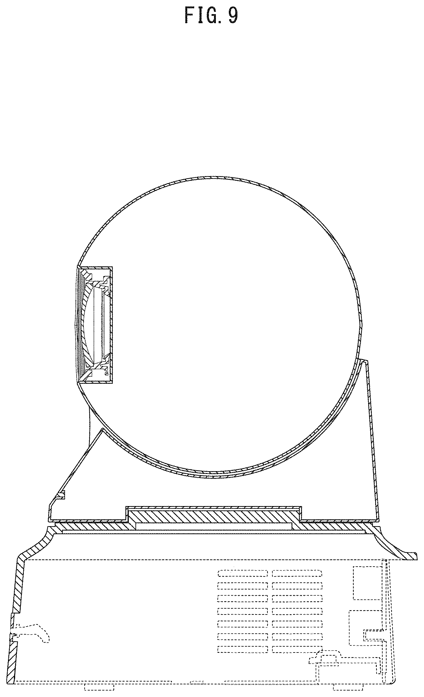 Patent USD1001173 Figure 9 – Television camera