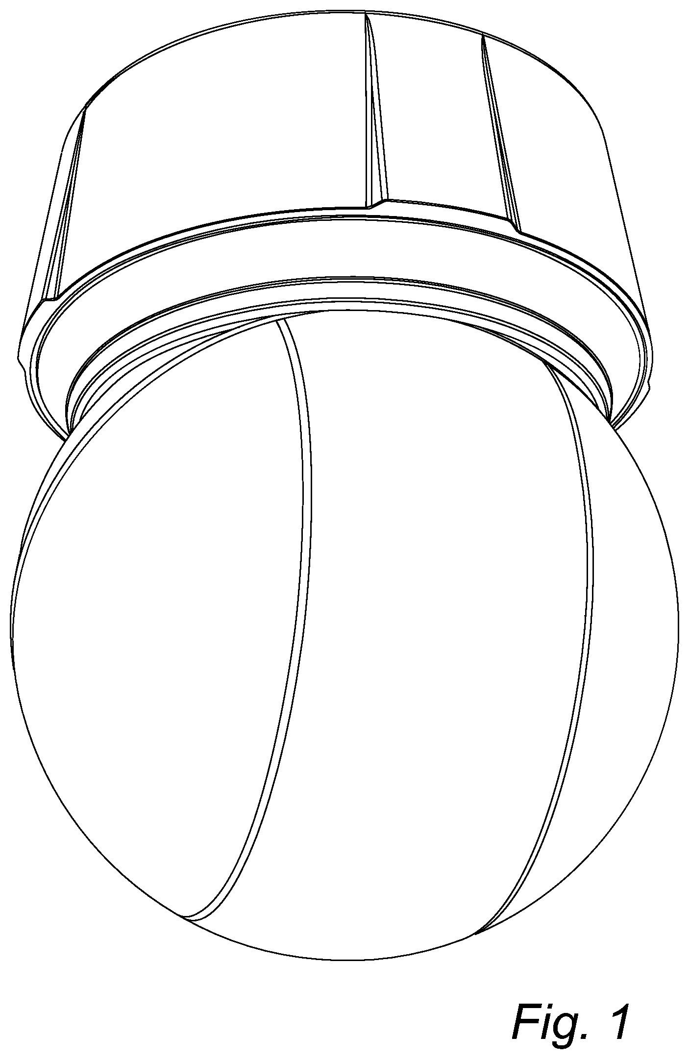 Patent USD1001176 Figure 1 – Monitoring camera