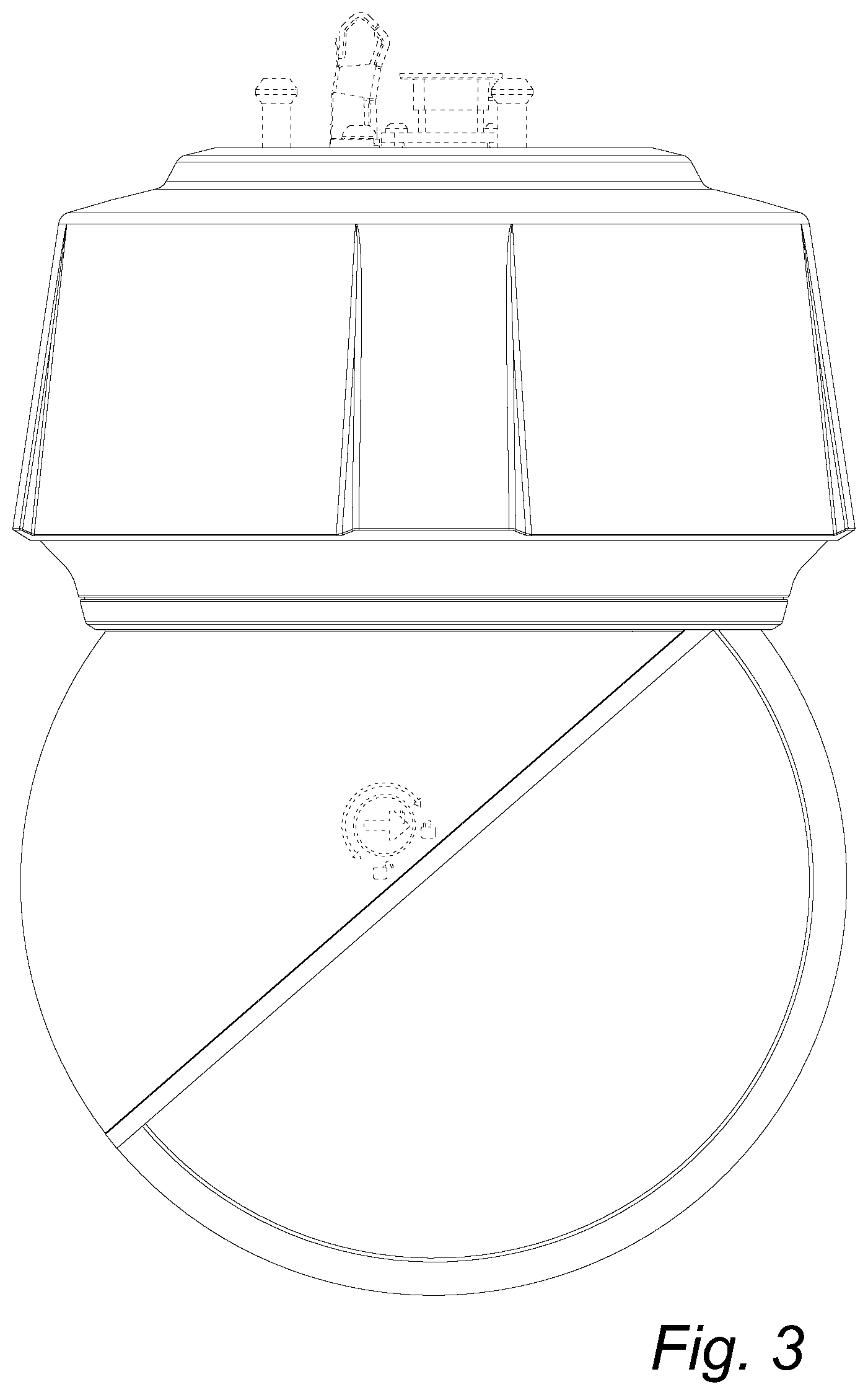 Patent USD1001176 Figure 3 – Monitoring camera