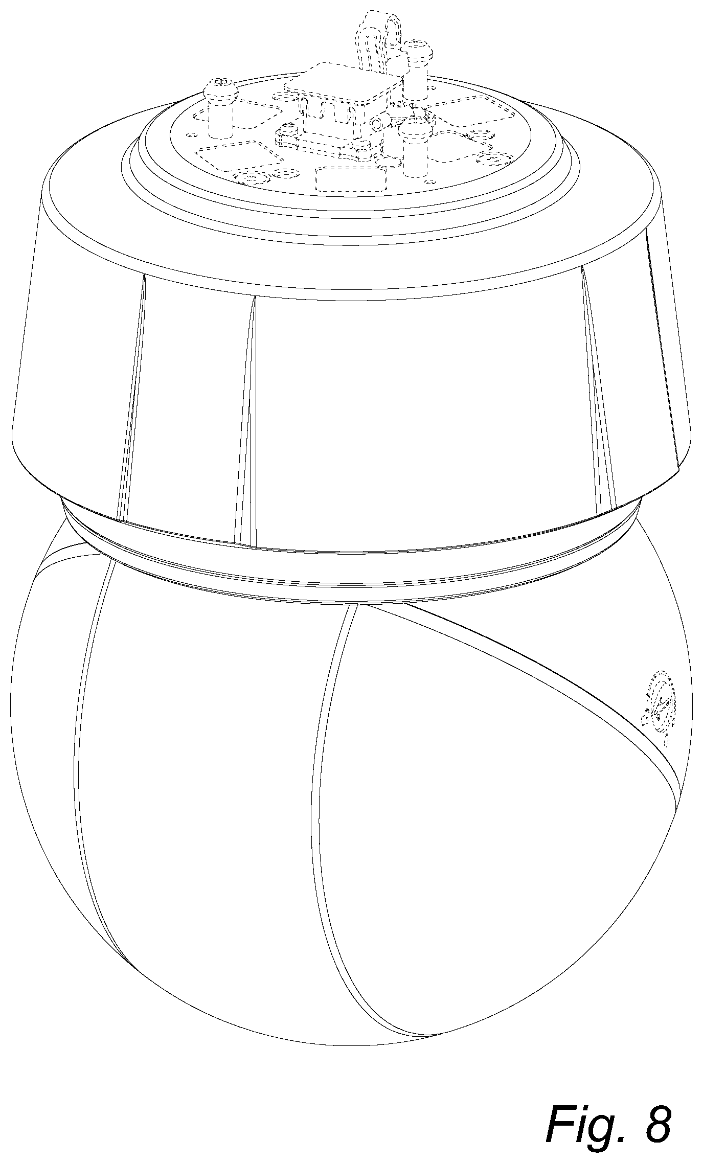 Patent USD1001176 Figure 8 – Monitoring camera