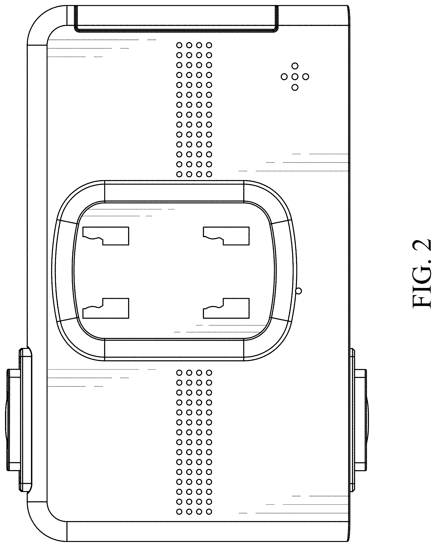 Patent USD1001177 Figure 2 – Dual lens driving recorder