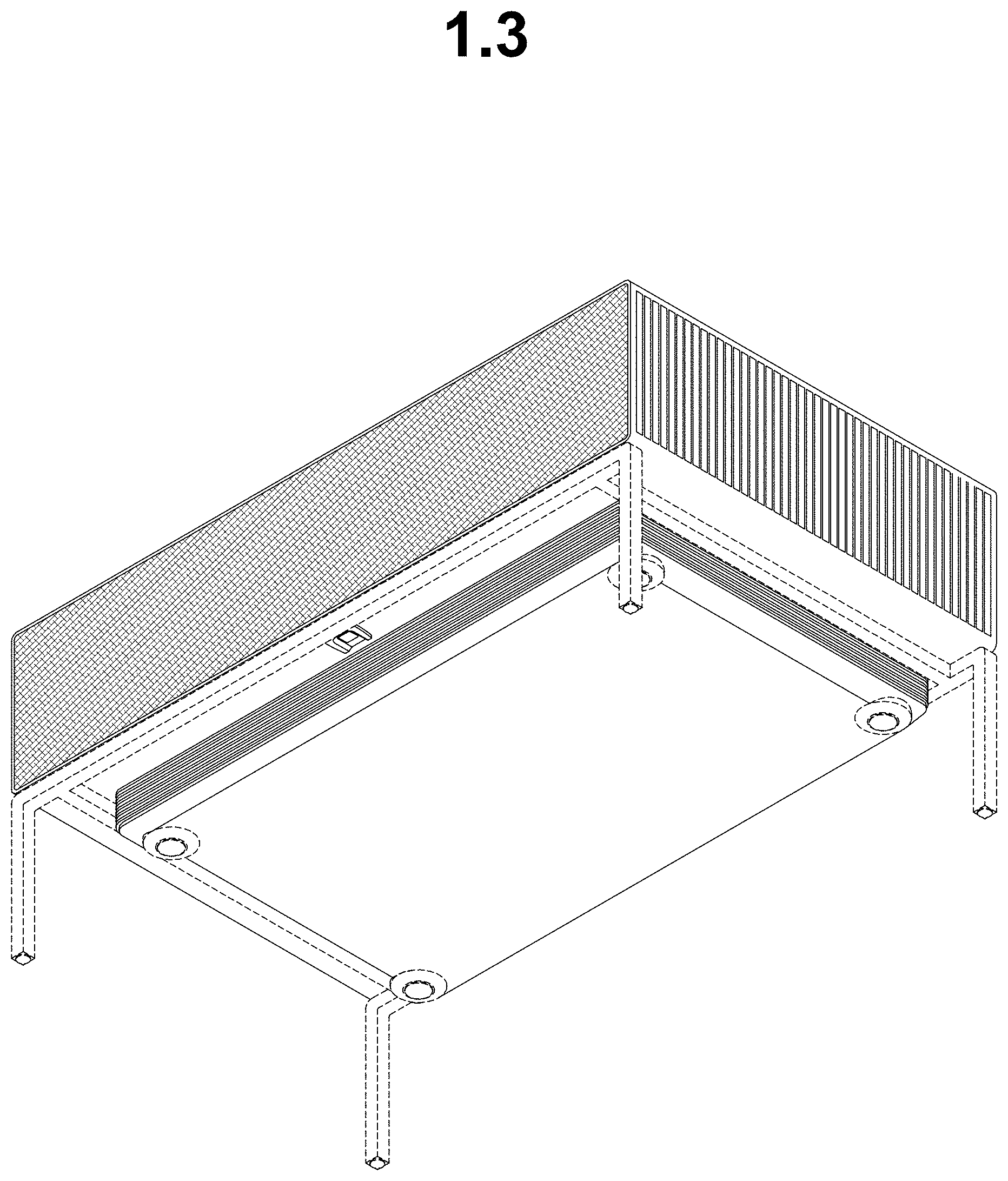 Patent USD1001179 Figure 3 – Projector