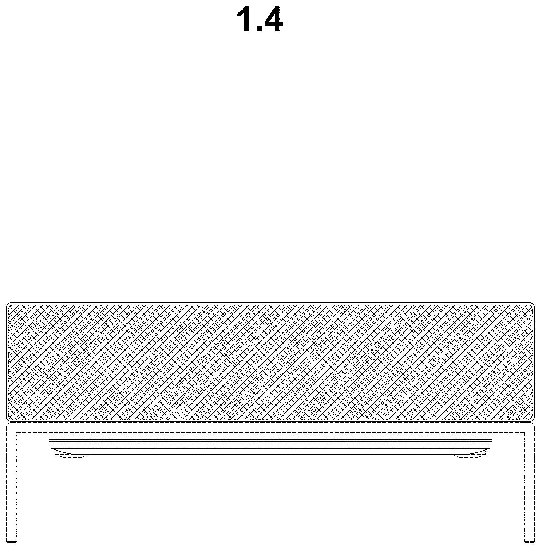 Patent USD1001179 Figure 4 – Projector