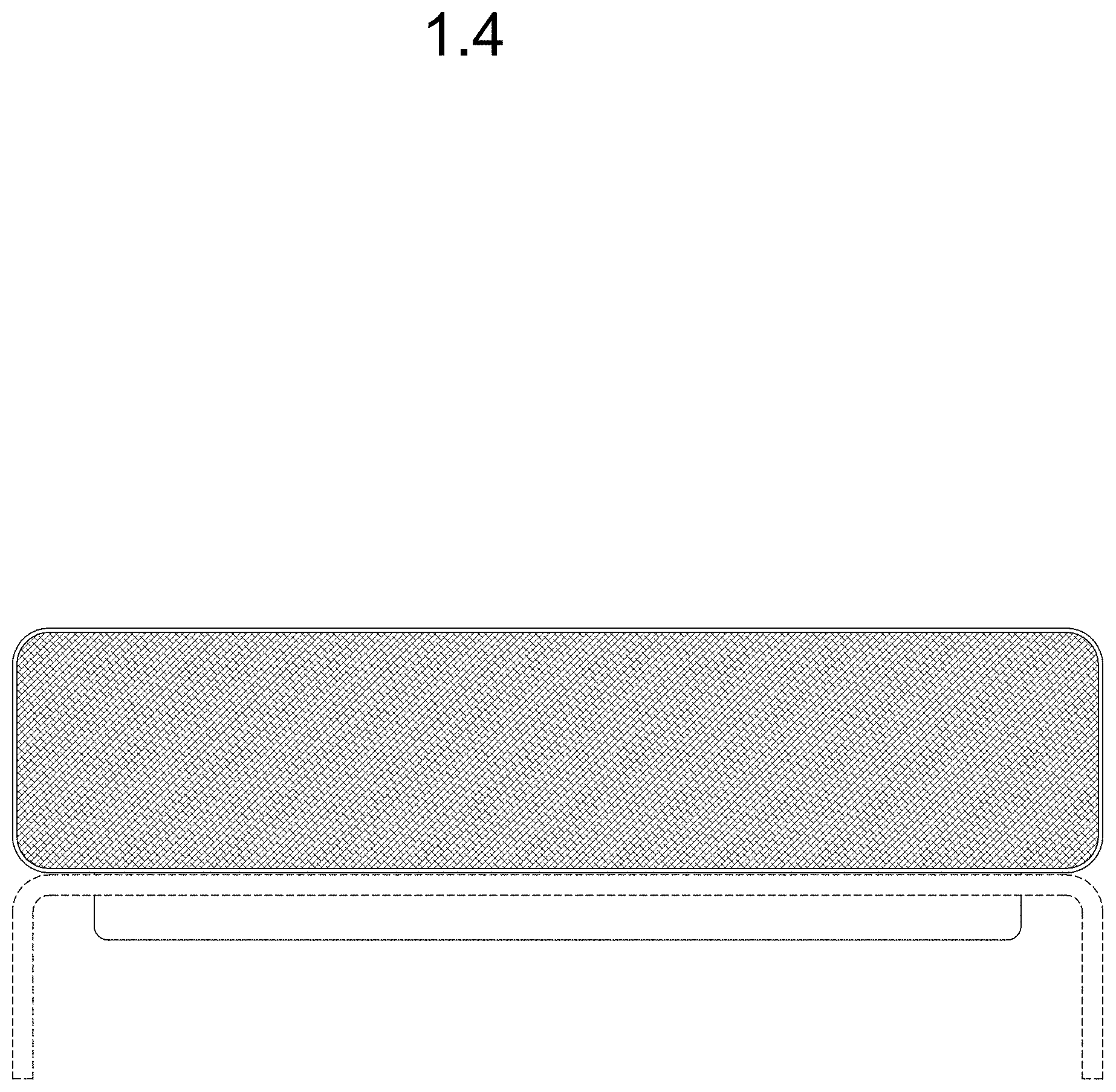 Patent USD1001180 Figure 4 – Projector