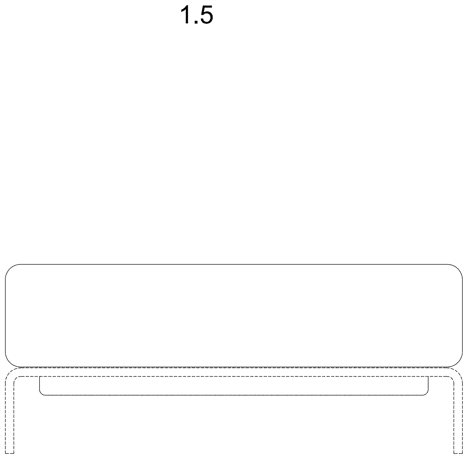 Patent USD1001180 Figure 5 – Projector