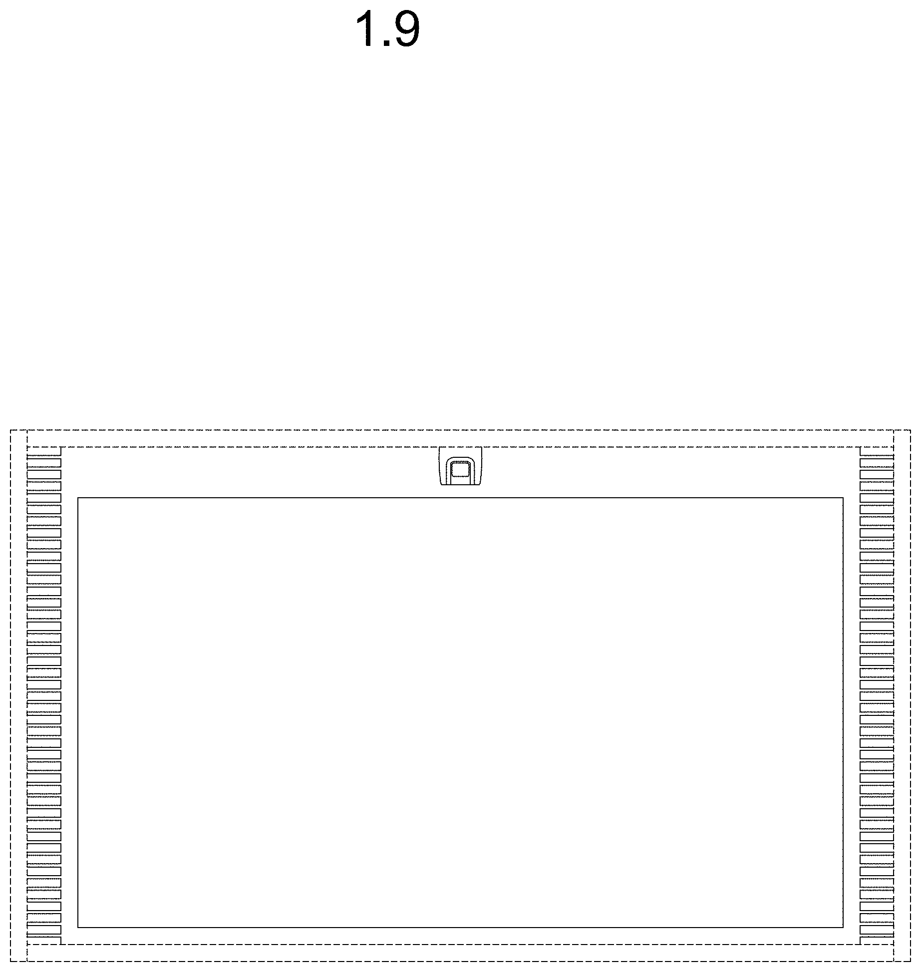Patent USD1001180 Figure 9 – Projector
