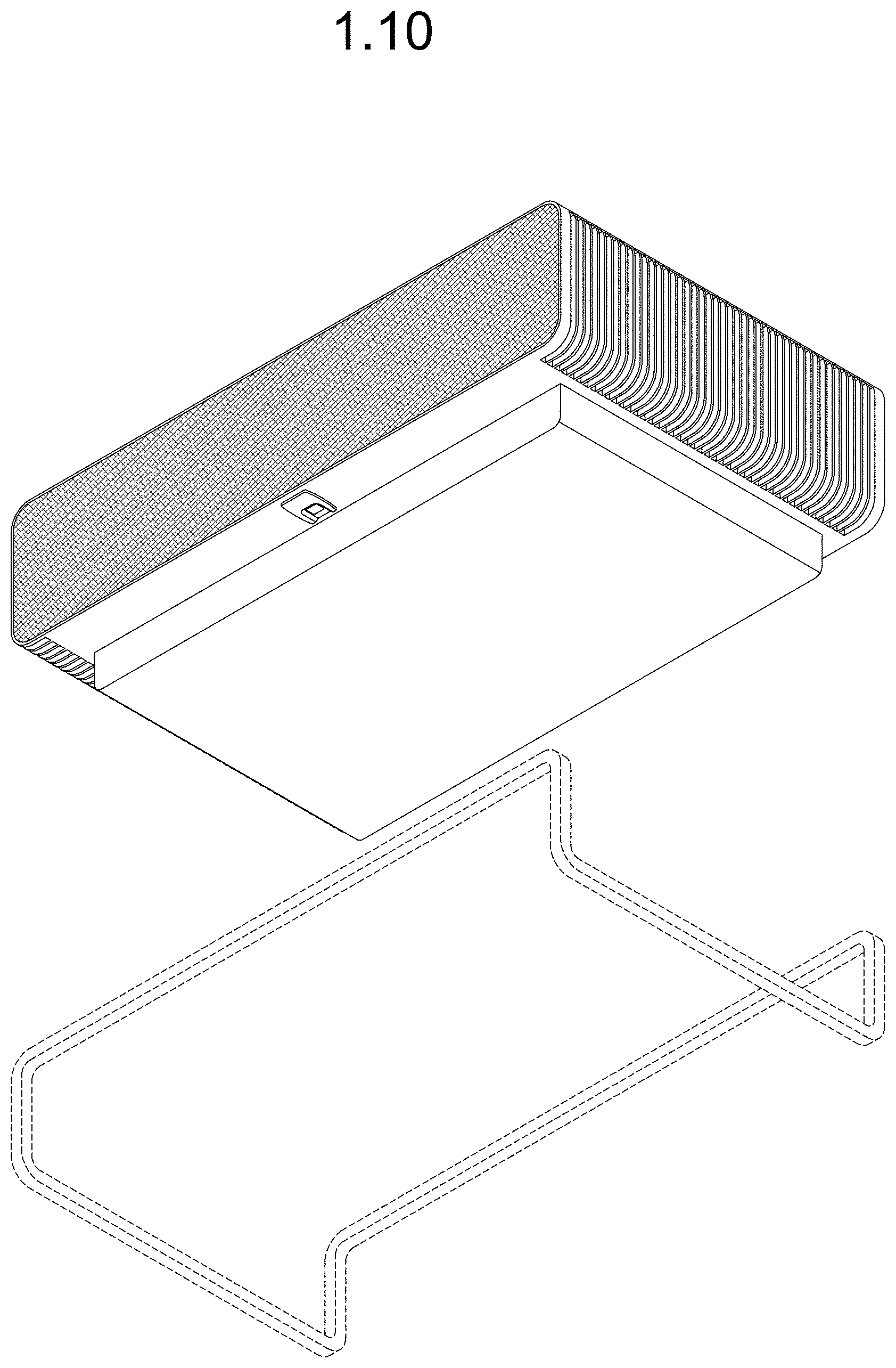 Patent USD1001180 Figure 10 – Projector