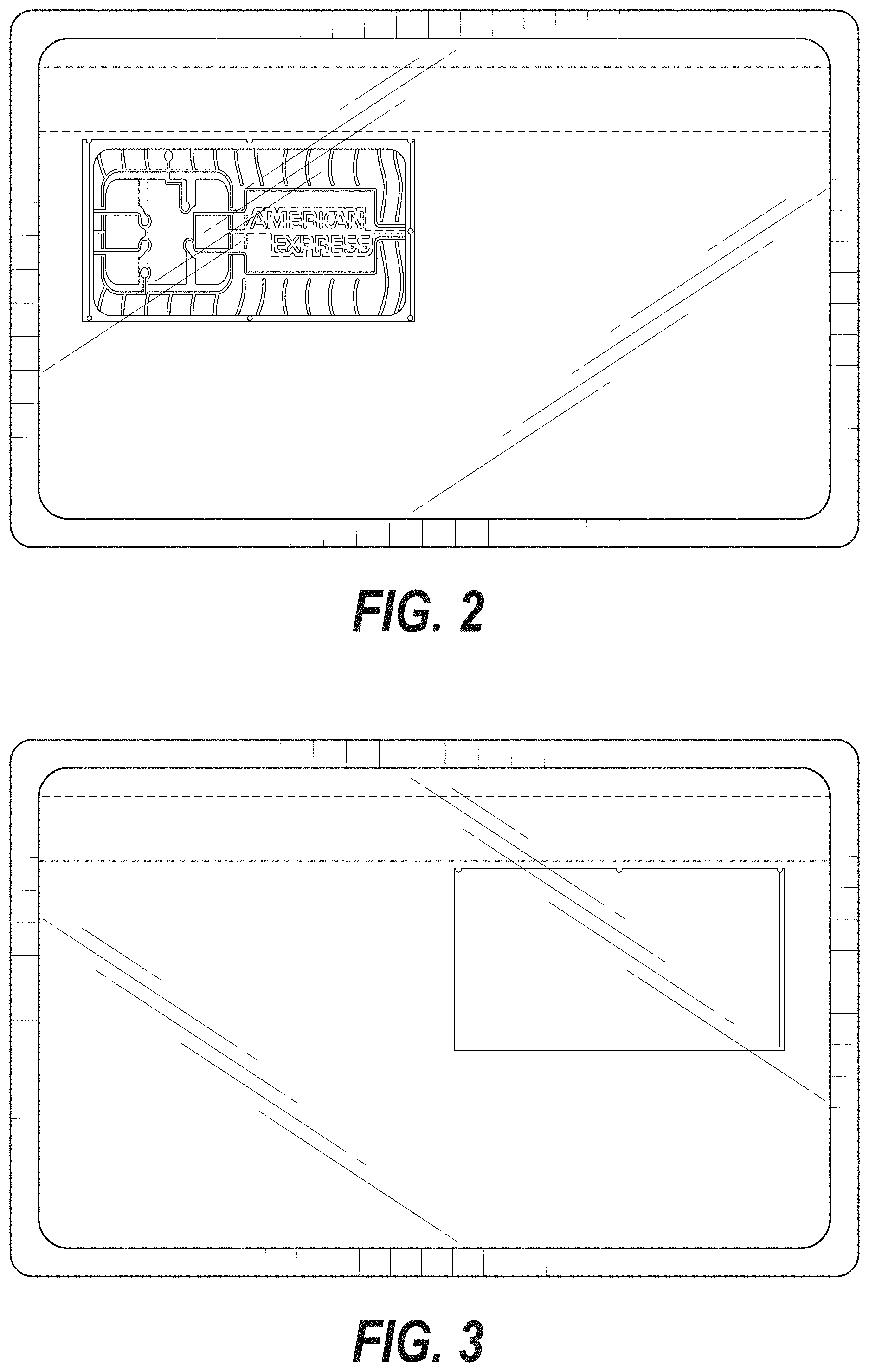 Patent USD1001186 Figure 2 – Transaction card