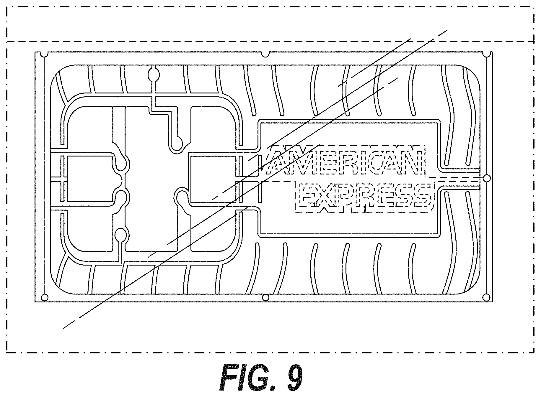 Patent USD1001186 Figure 6 – Transaction card