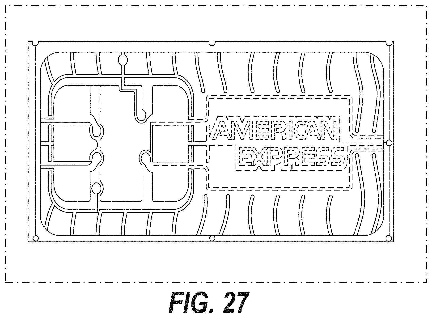 Patent USD1001186 Figure 18 – Transaction card