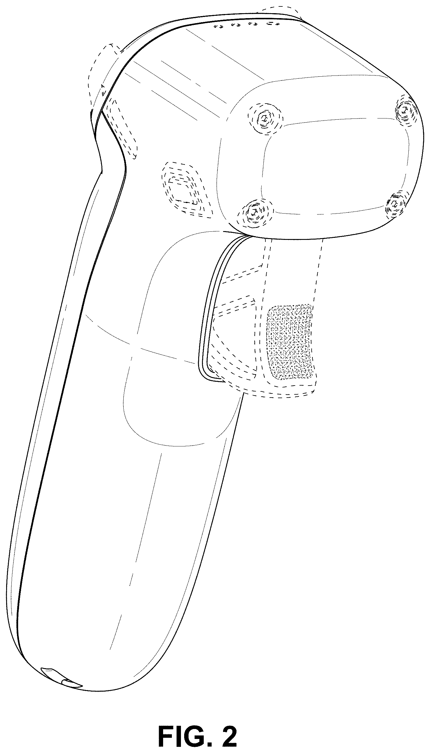 Patent USD1001192 Figure 2 – Controller