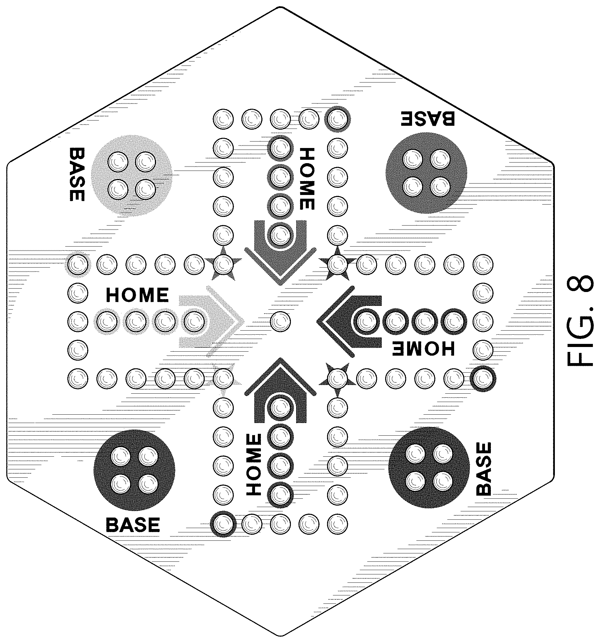 Patent USD1001193 Figure 6 – Board game