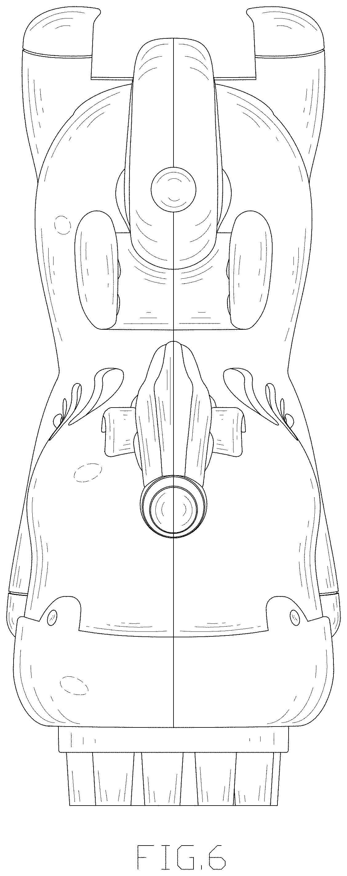Patent USD1001196 Figure 6 – Bubble machine