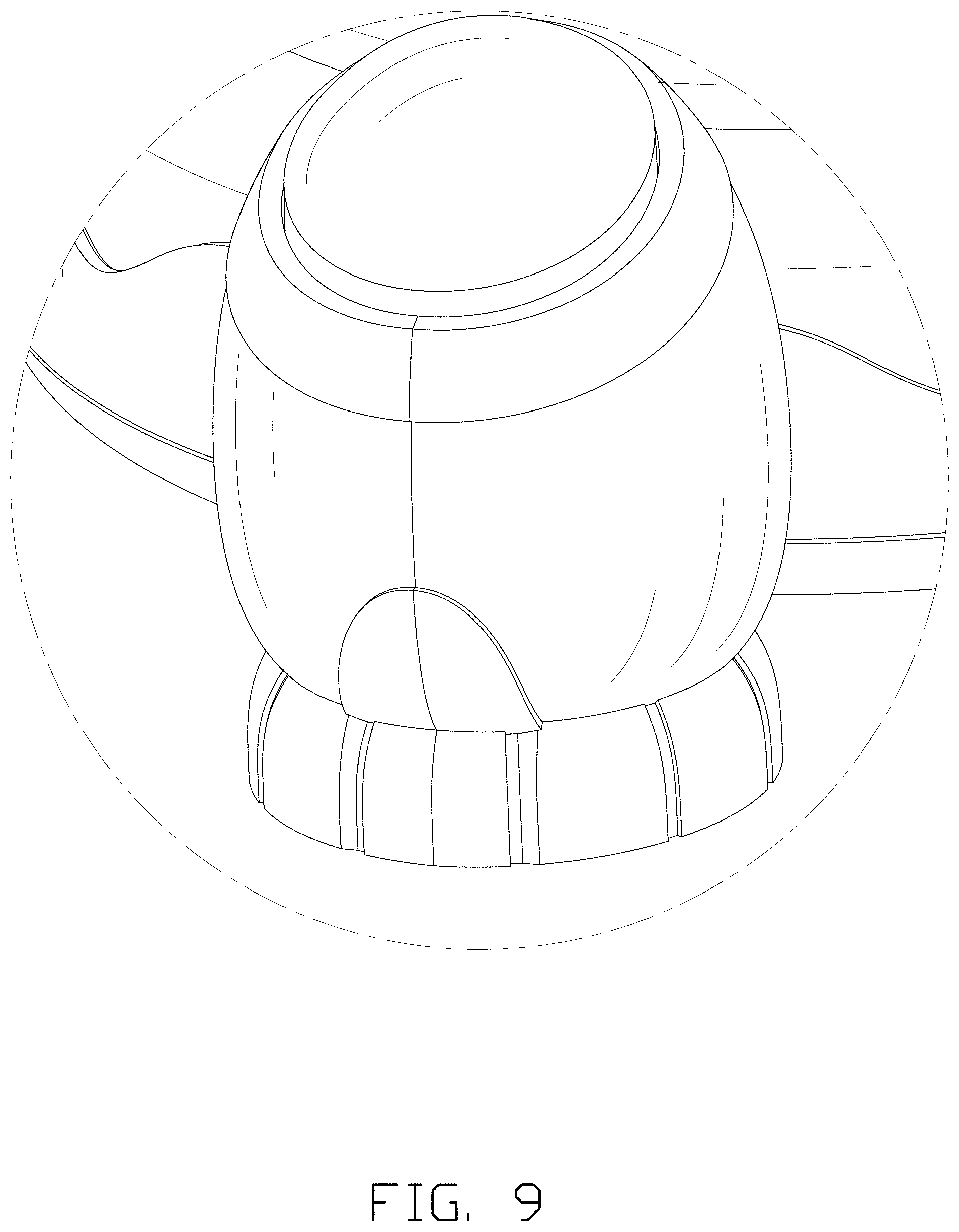 Patent USD1001197 Figure 9 – Toy drum