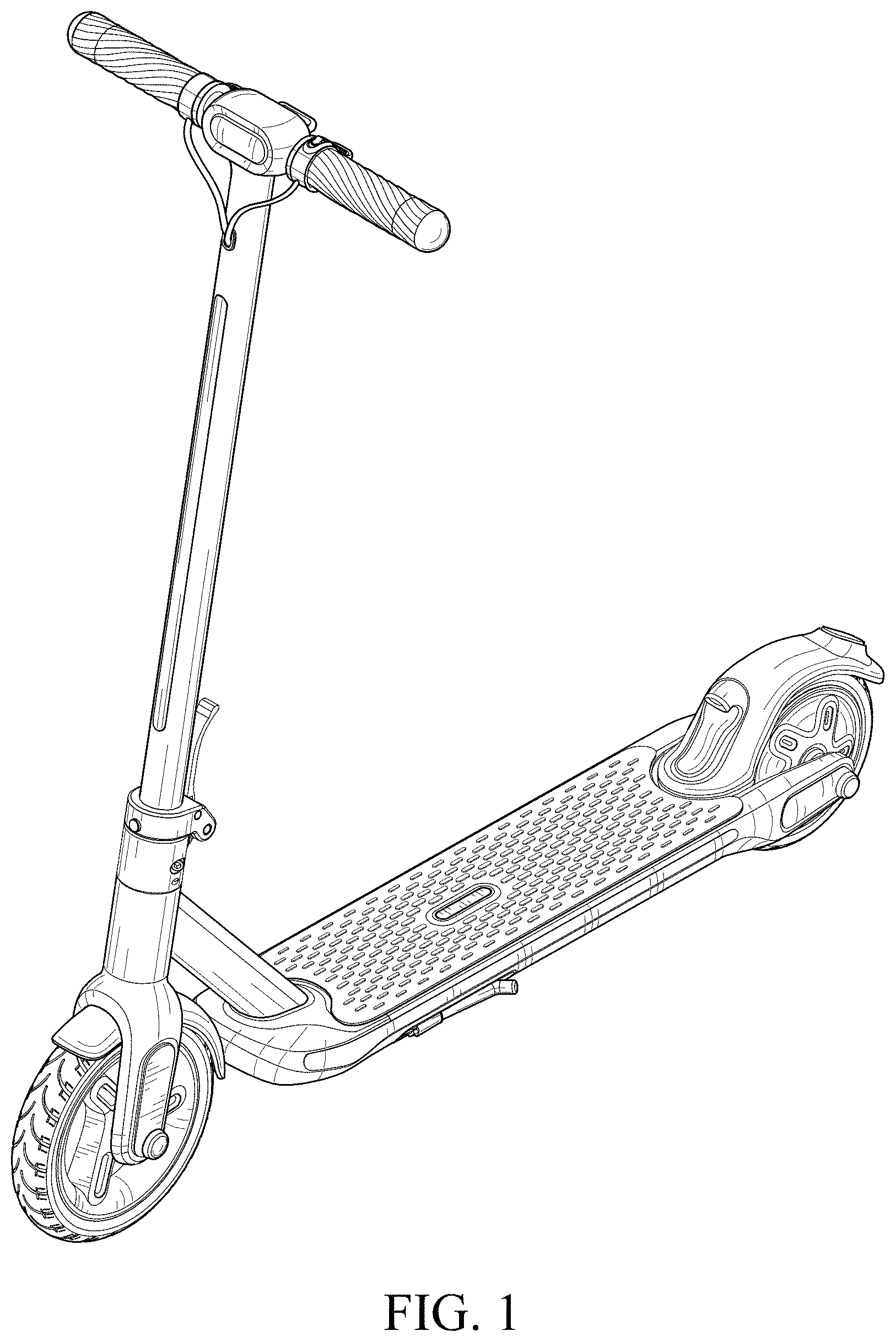 Patent USD1001198 Figure 1 – Electric scooter