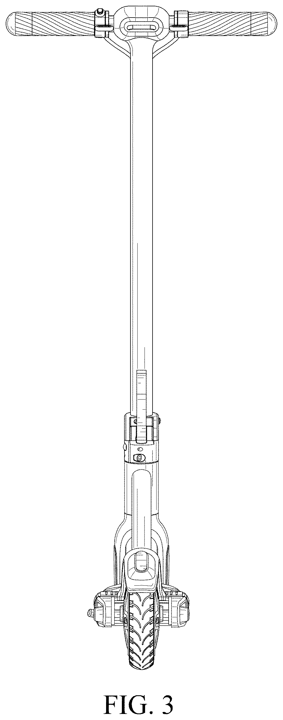 Patent USD1001198 Figure 3 – Electric scooter