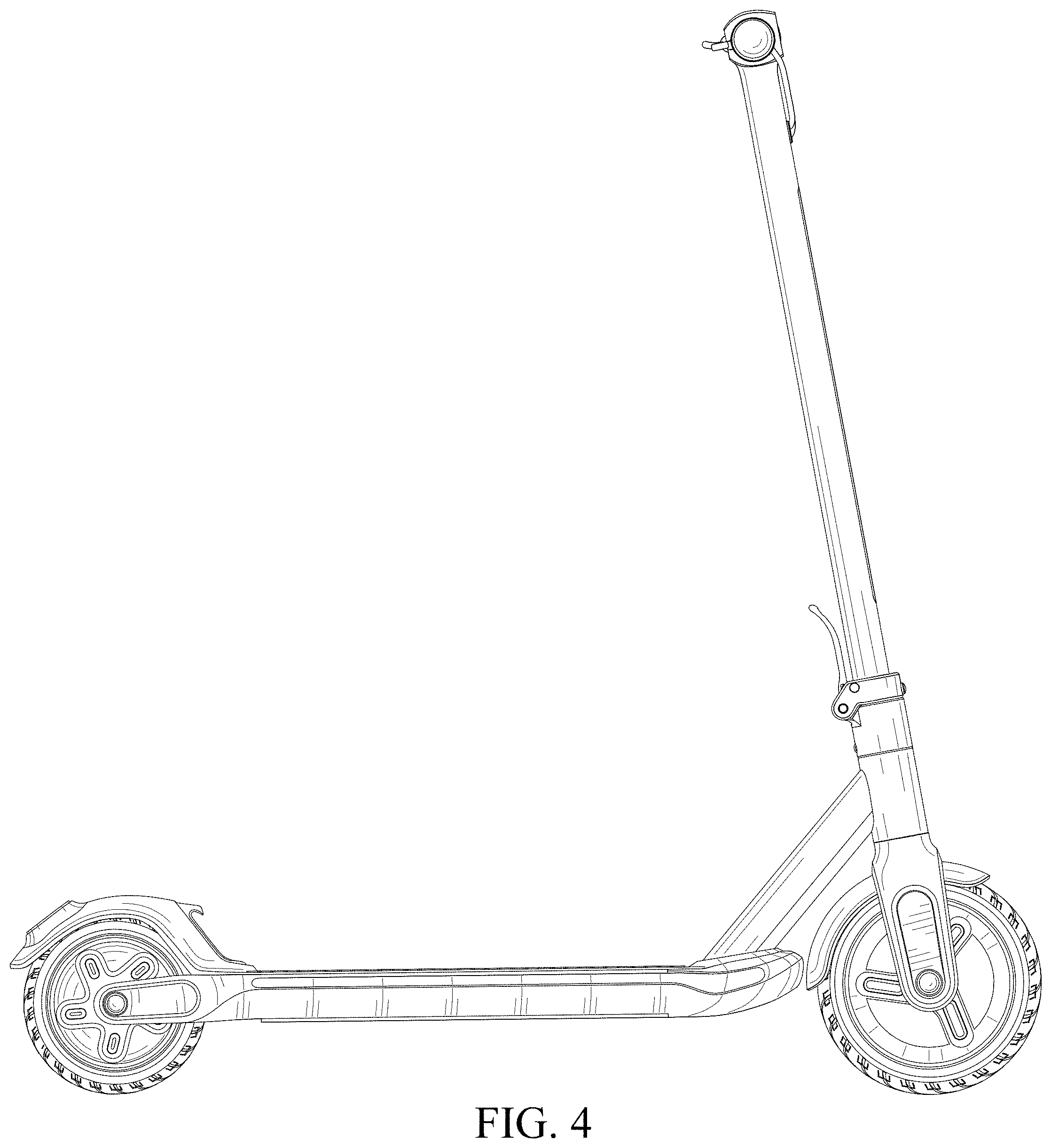 Patent USD1001198 Figure 4 – Electric scooter