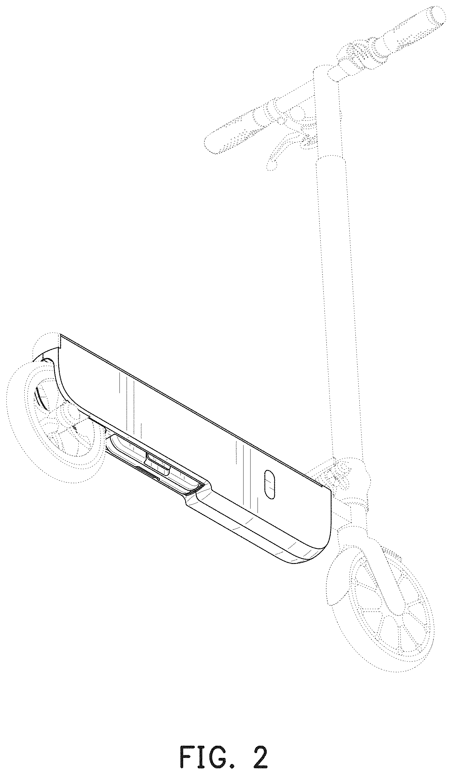 Patent USD1001199 Figure 2 – Scooter