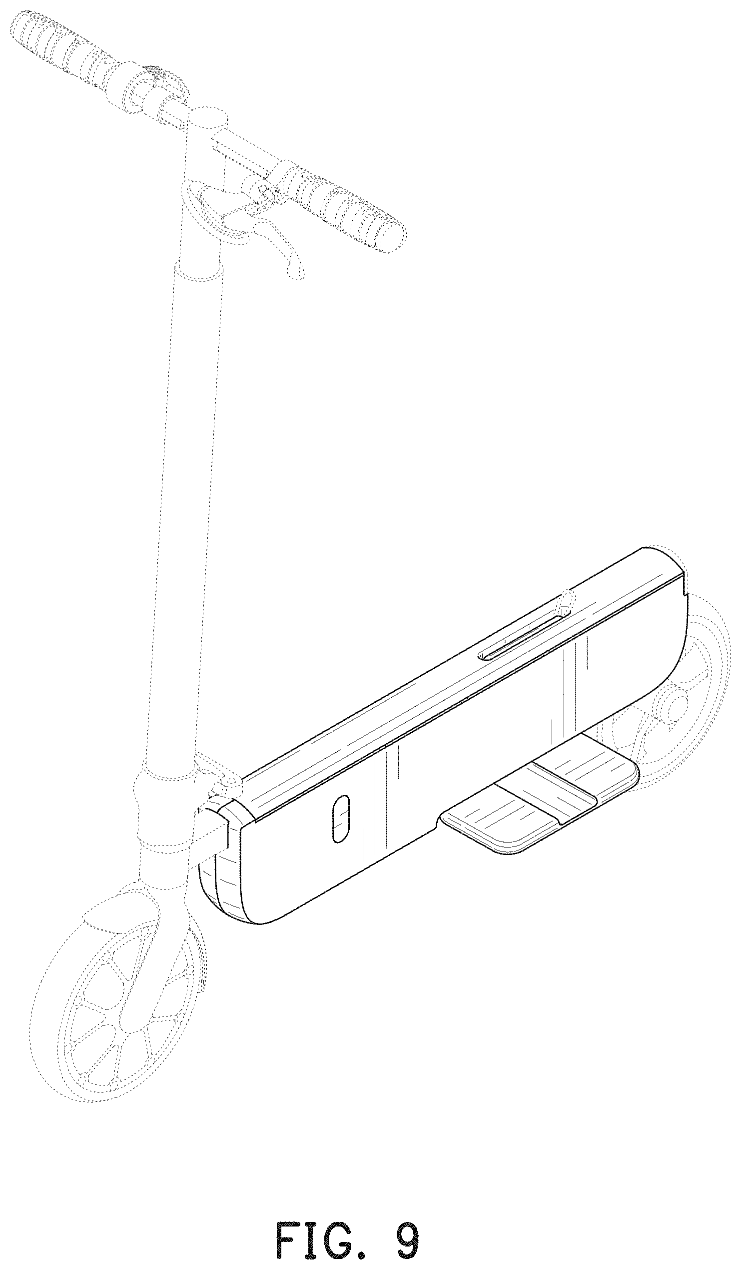 Patent USD1001199 Figure 9 – Scooter