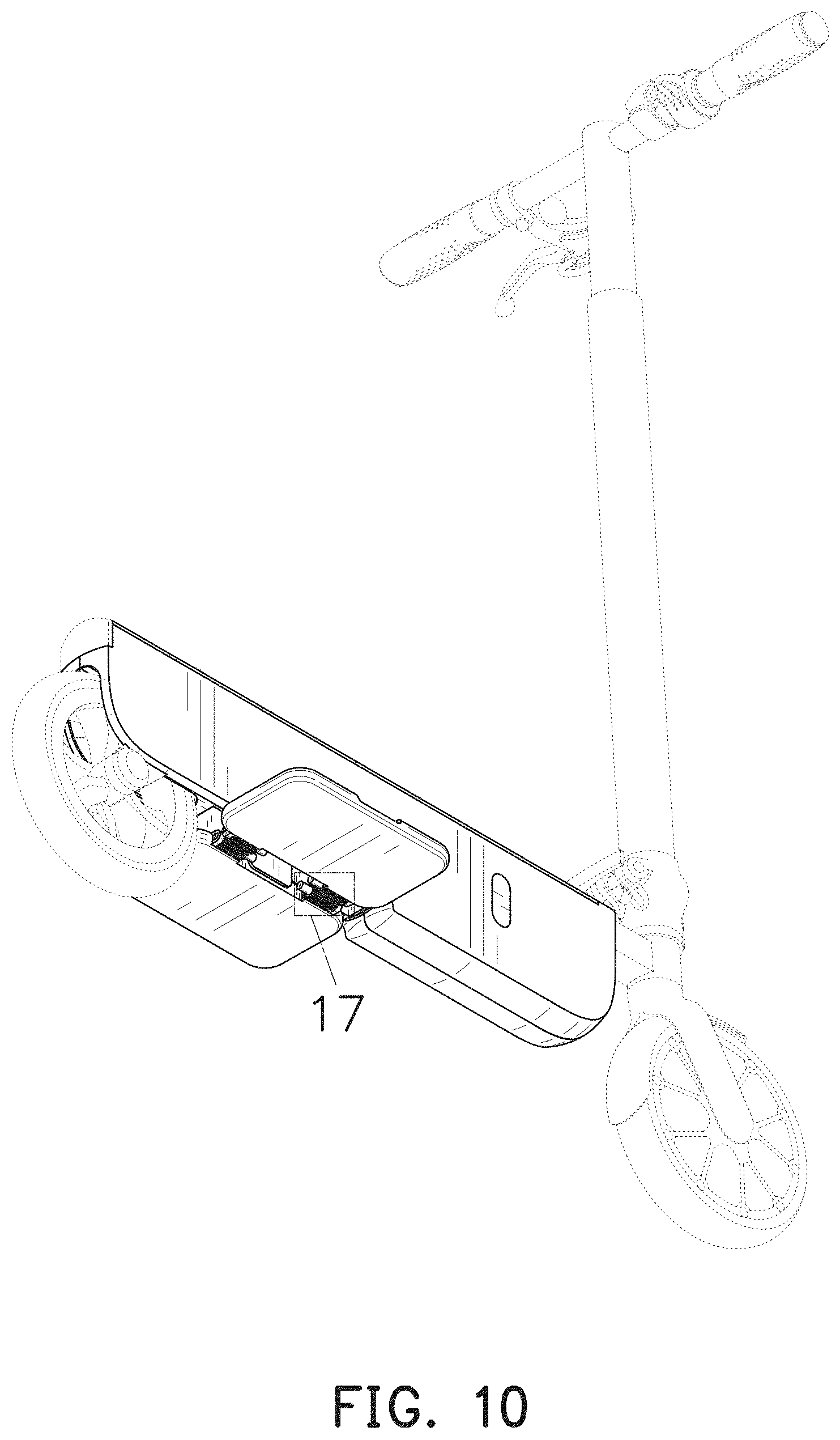 Patent USD1001199 Figure 10 – Scooter