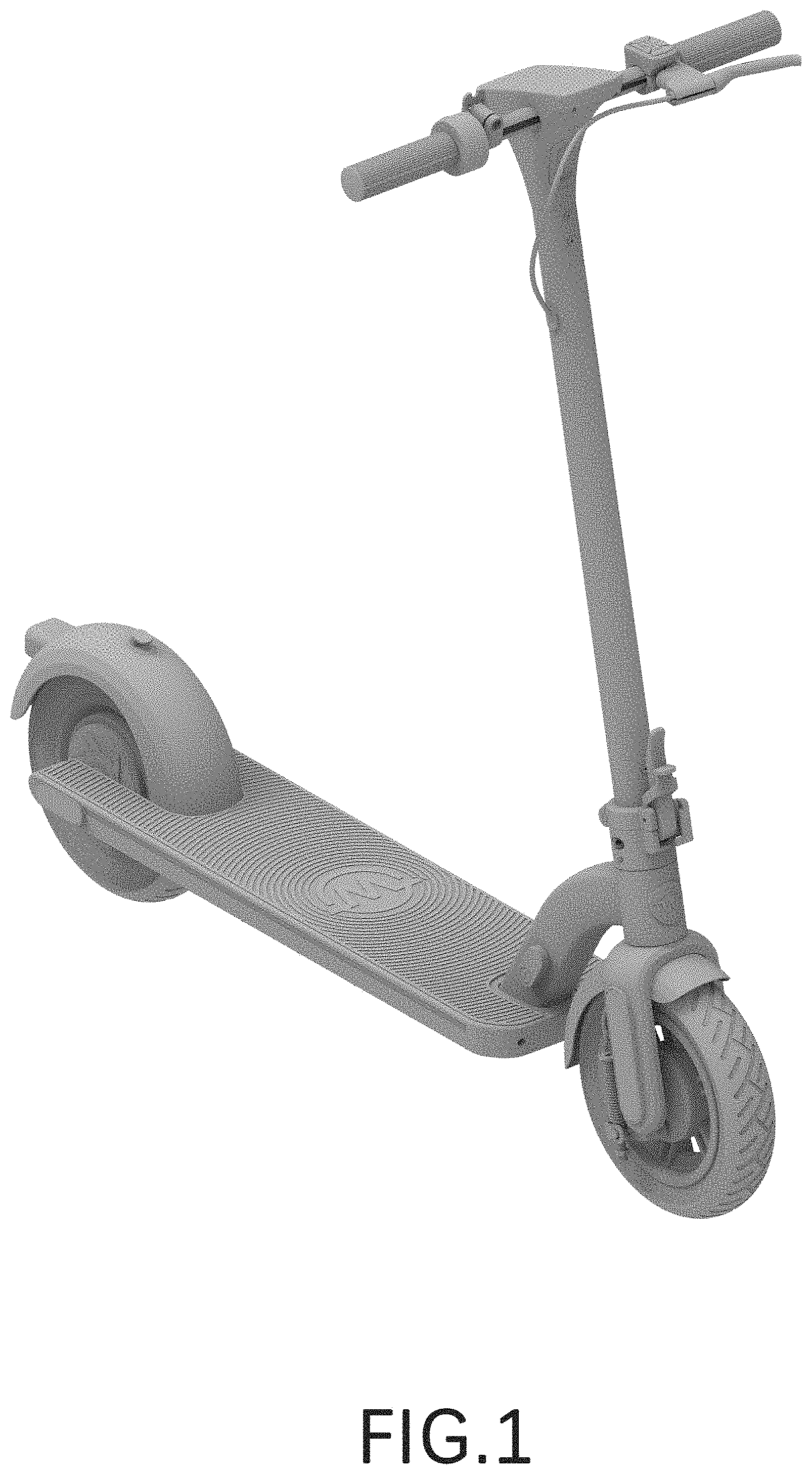 Patent USD1001200 Figure 1 – Scooter