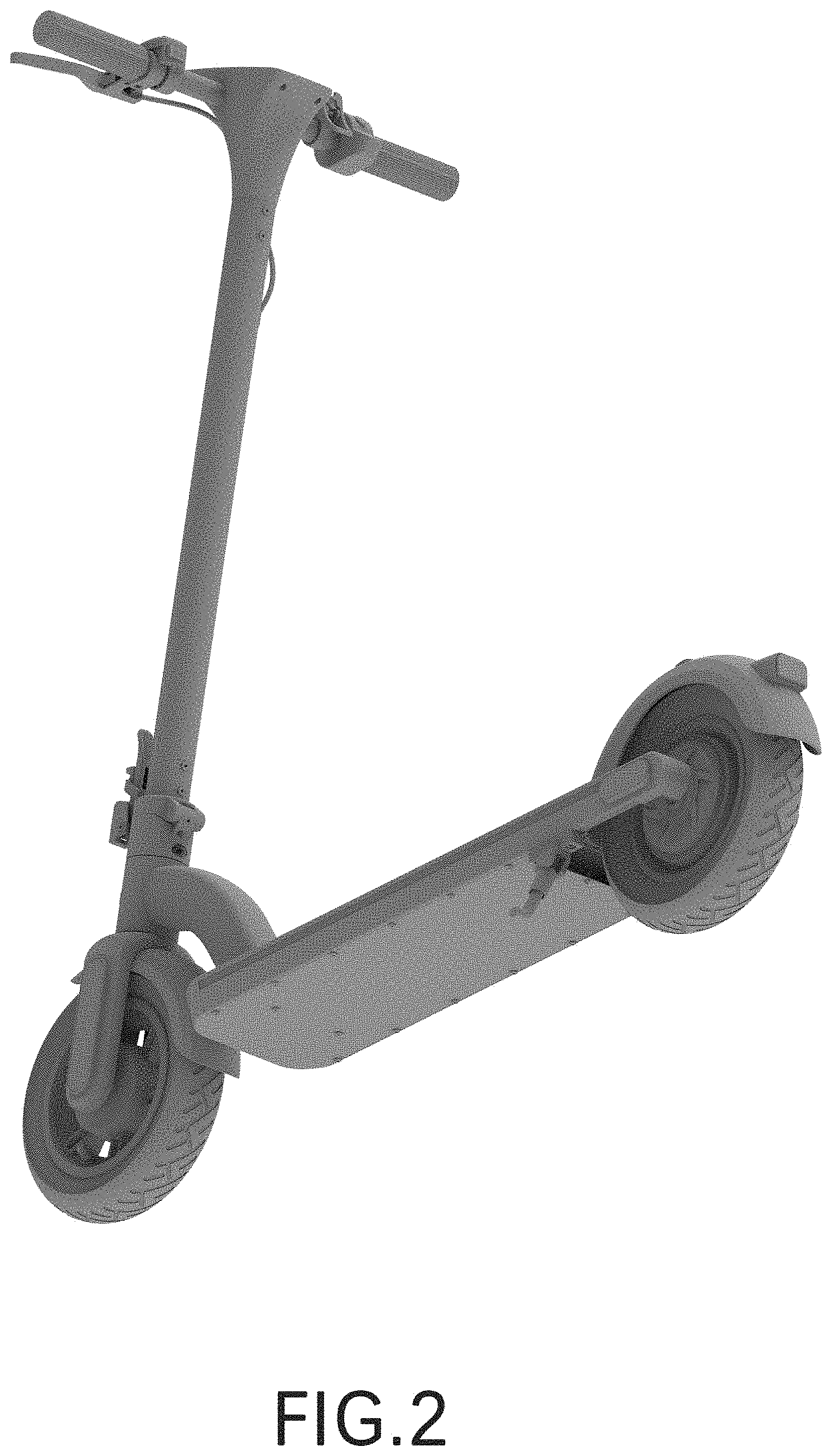 Patent USD1001200 Figure 2 – Scooter