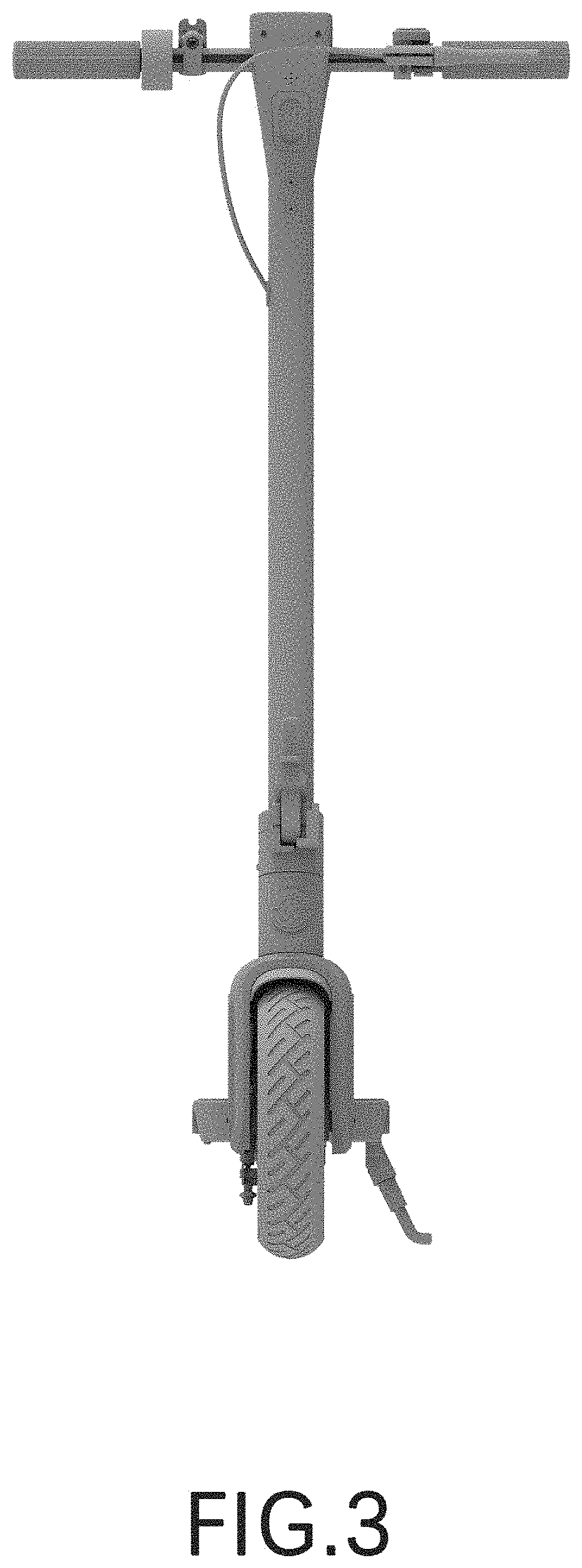 Patent USD1001200 Figure 3 – Scooter