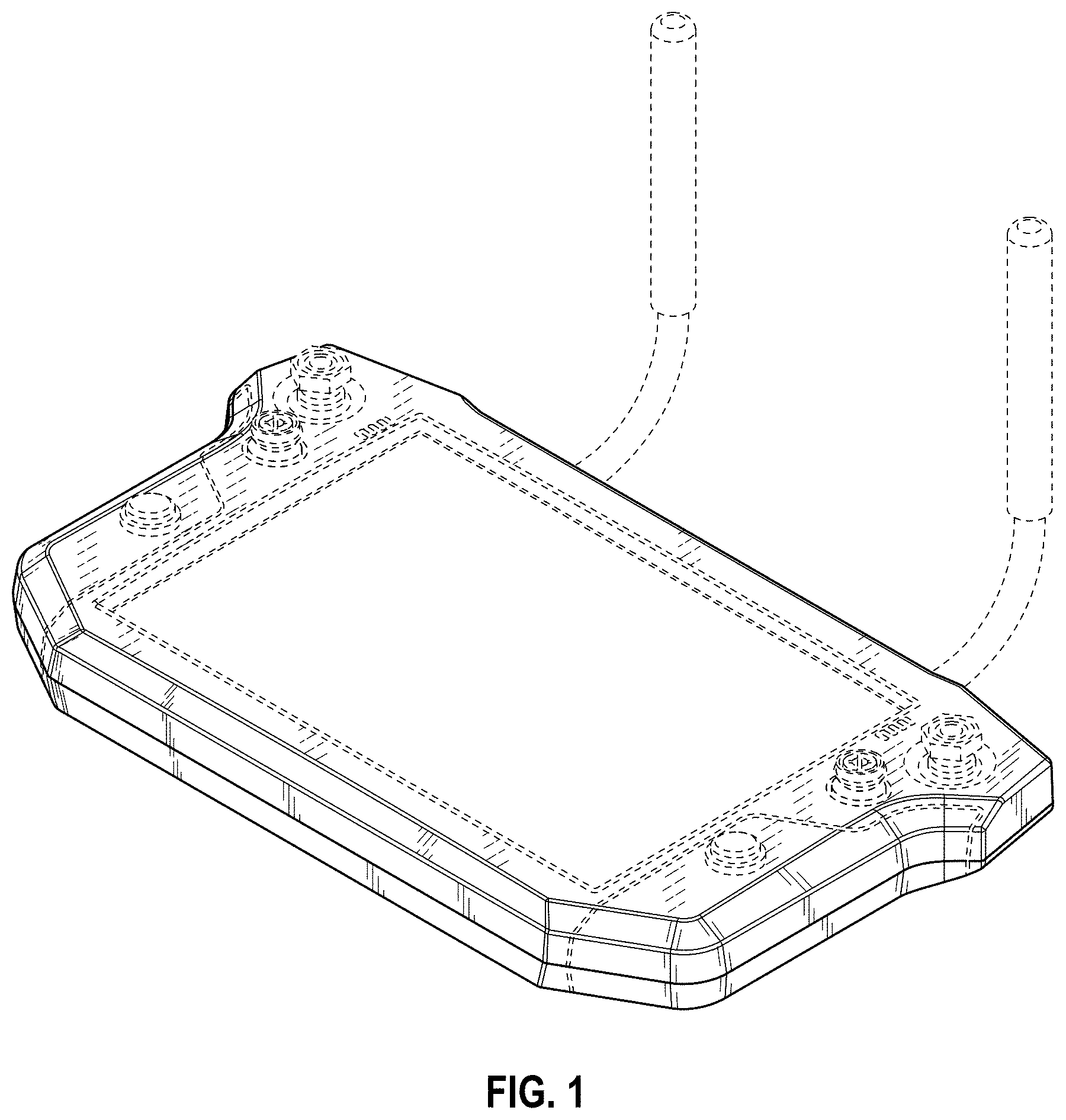 Patent USD1001205 — Drone ground station — Figure 1