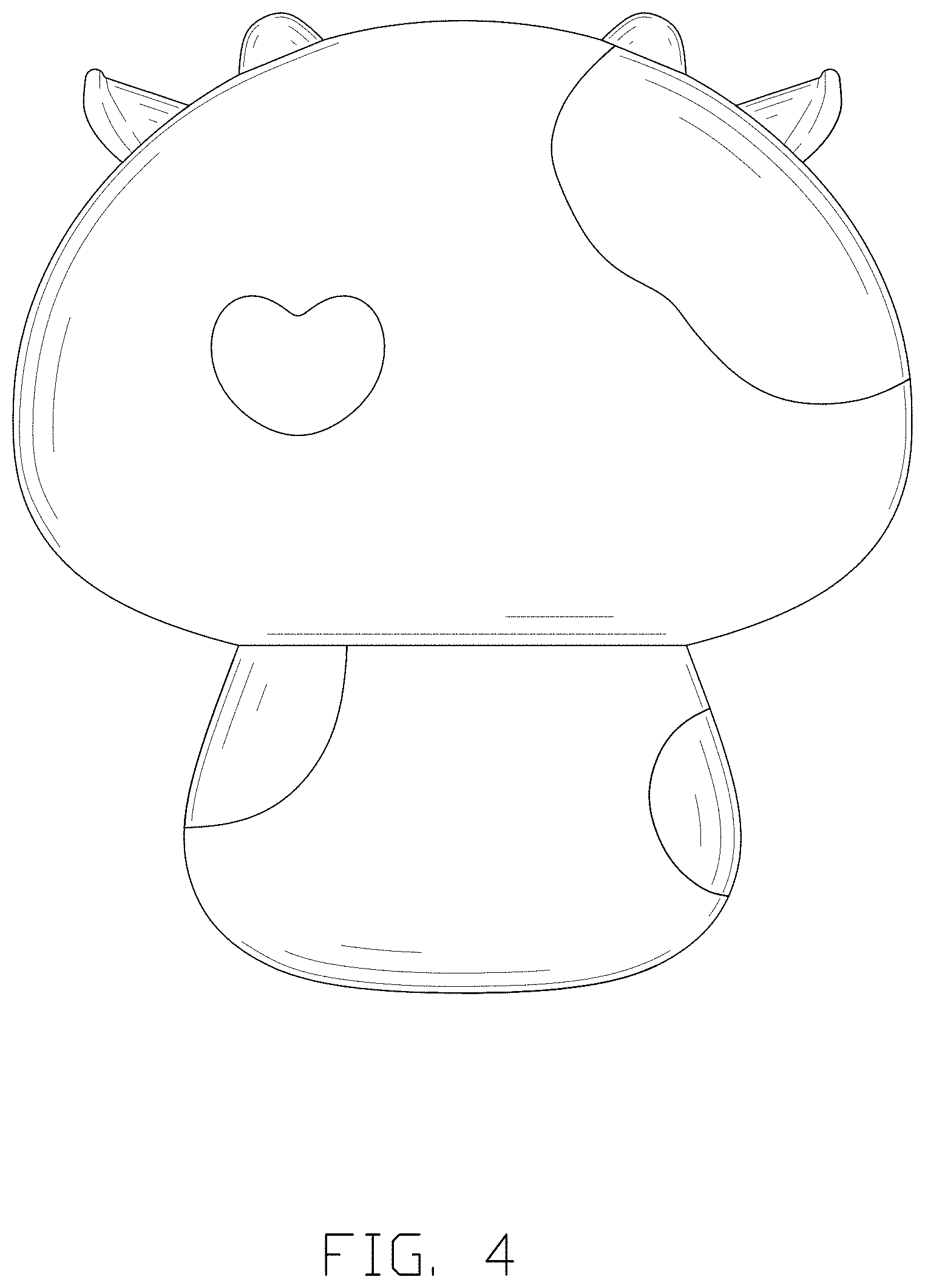 Patent USD1001206 Figure 4 – Toy