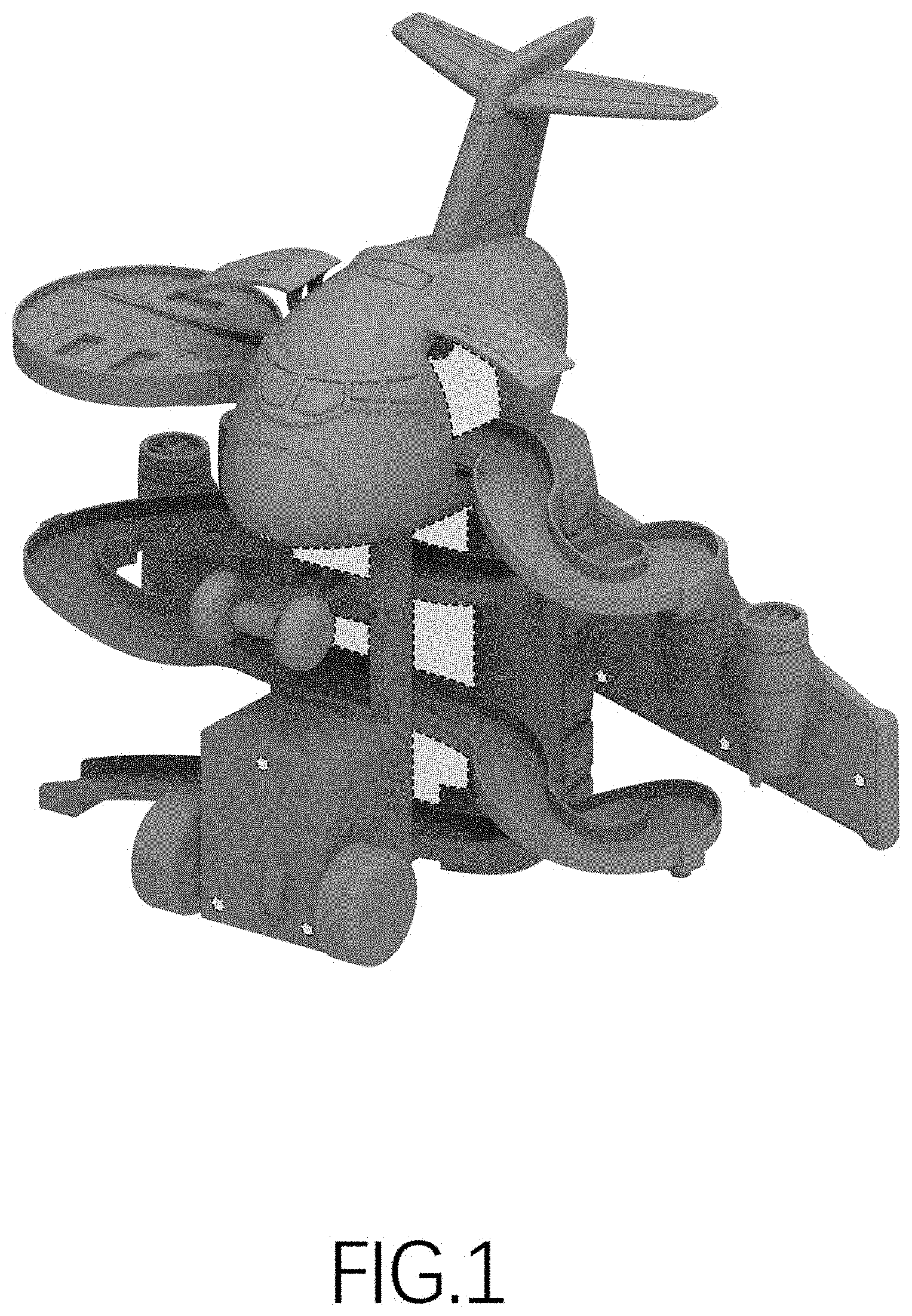 Patent USD1001207 Figure 1 – Toy plane