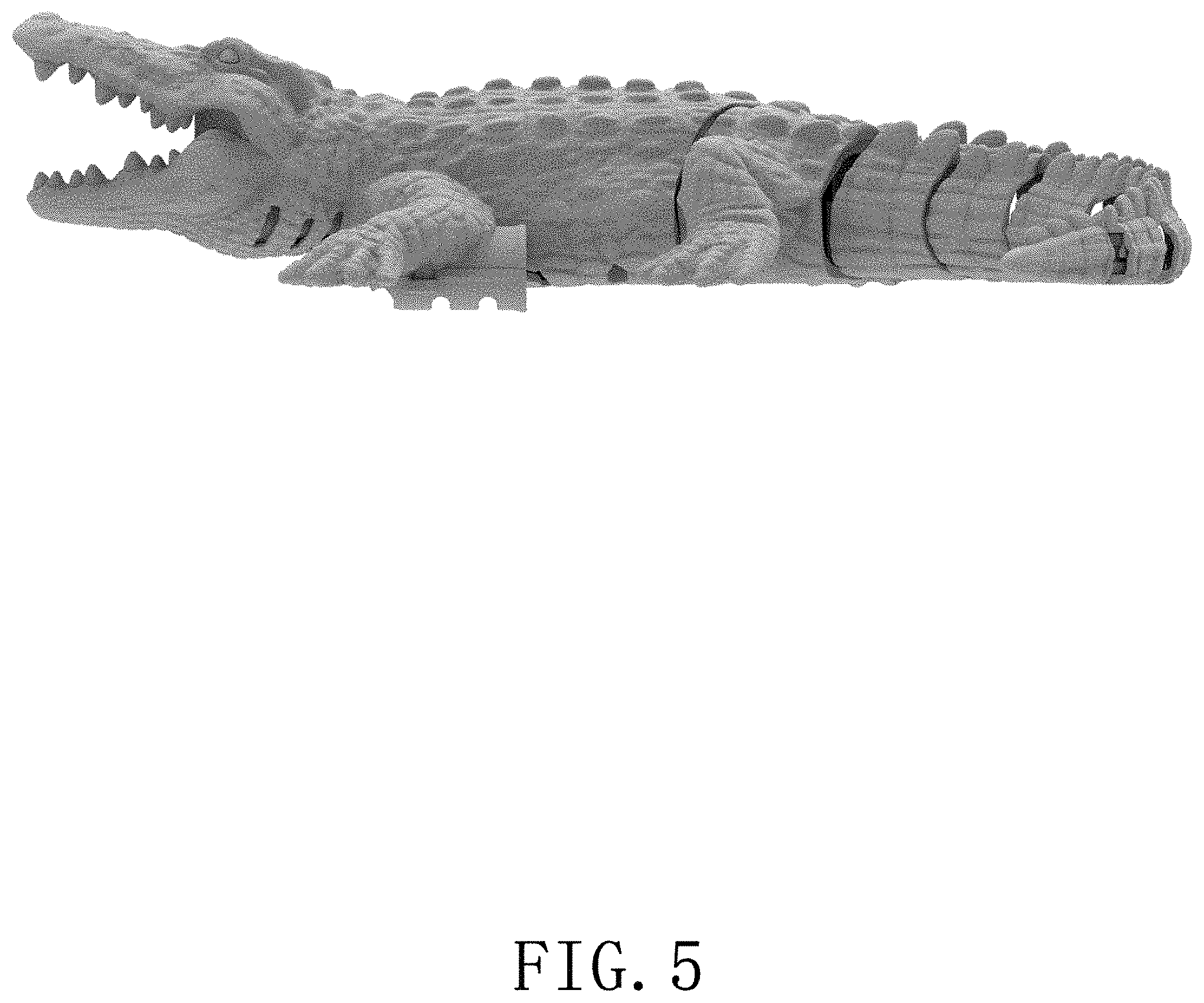 Patent USD1001209 Figure 5 – Remote-controlled crocodile