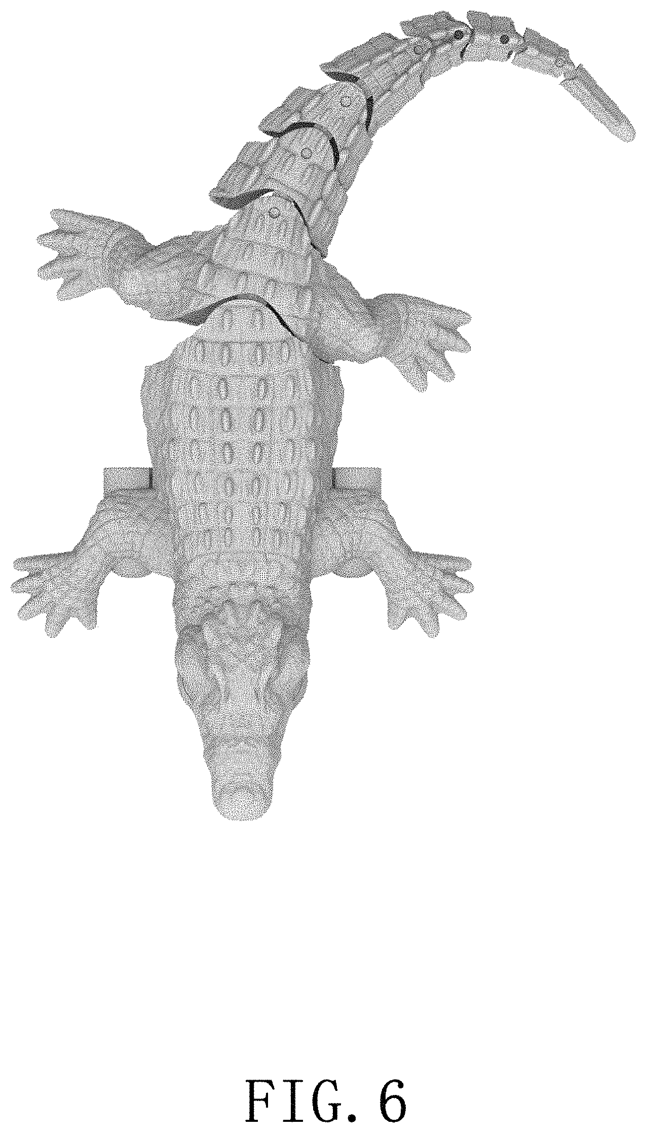 Patent USD1001209 Figure 6 – Remote-controlled crocodile