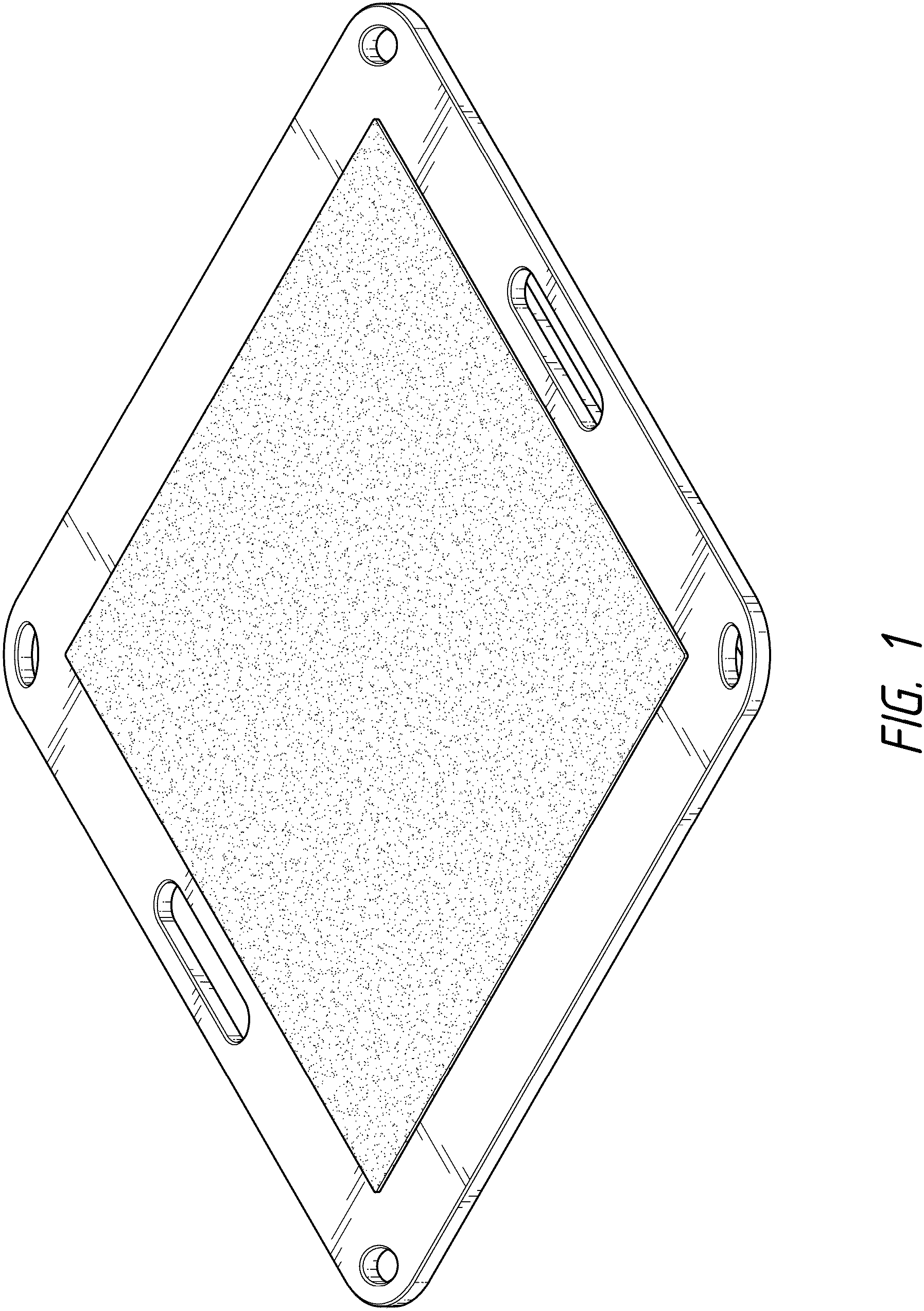 Patent USD1001211 Figure 1 – Exercise and training device