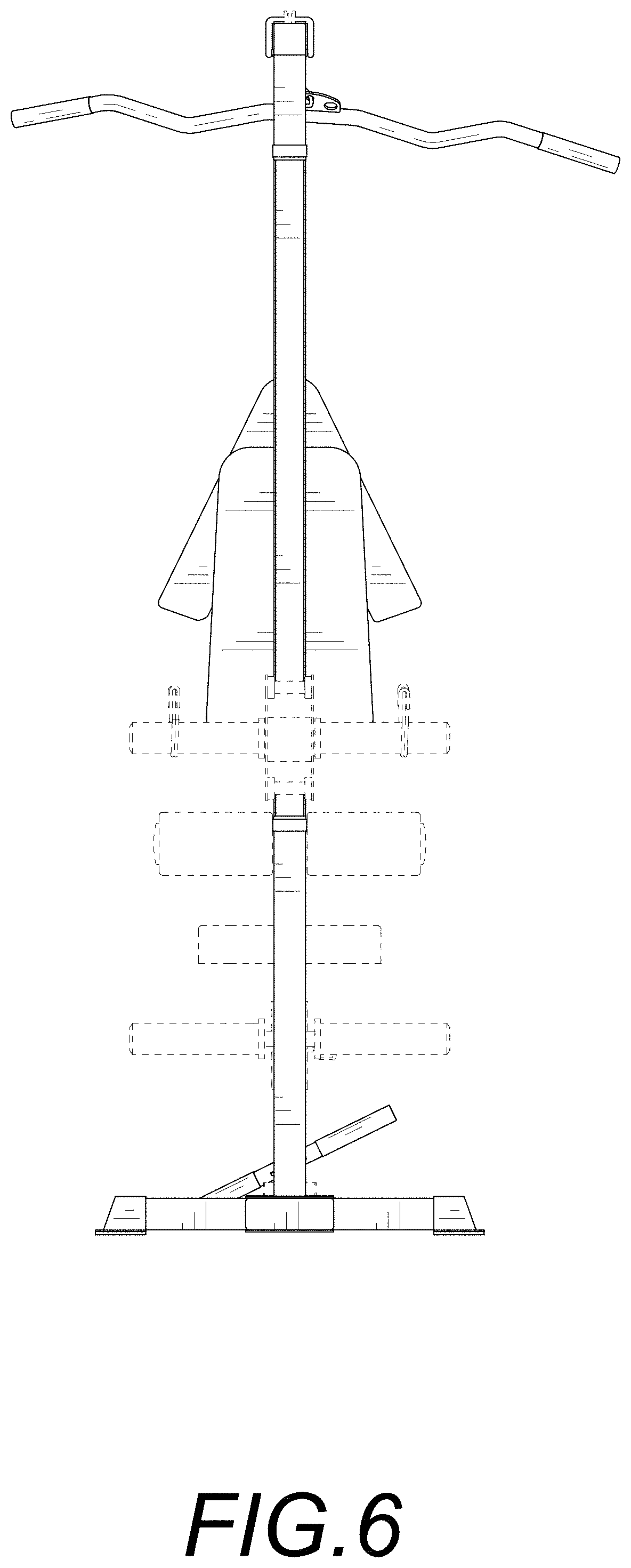 Patent USD1001212 Figure 6 – Pulley machine