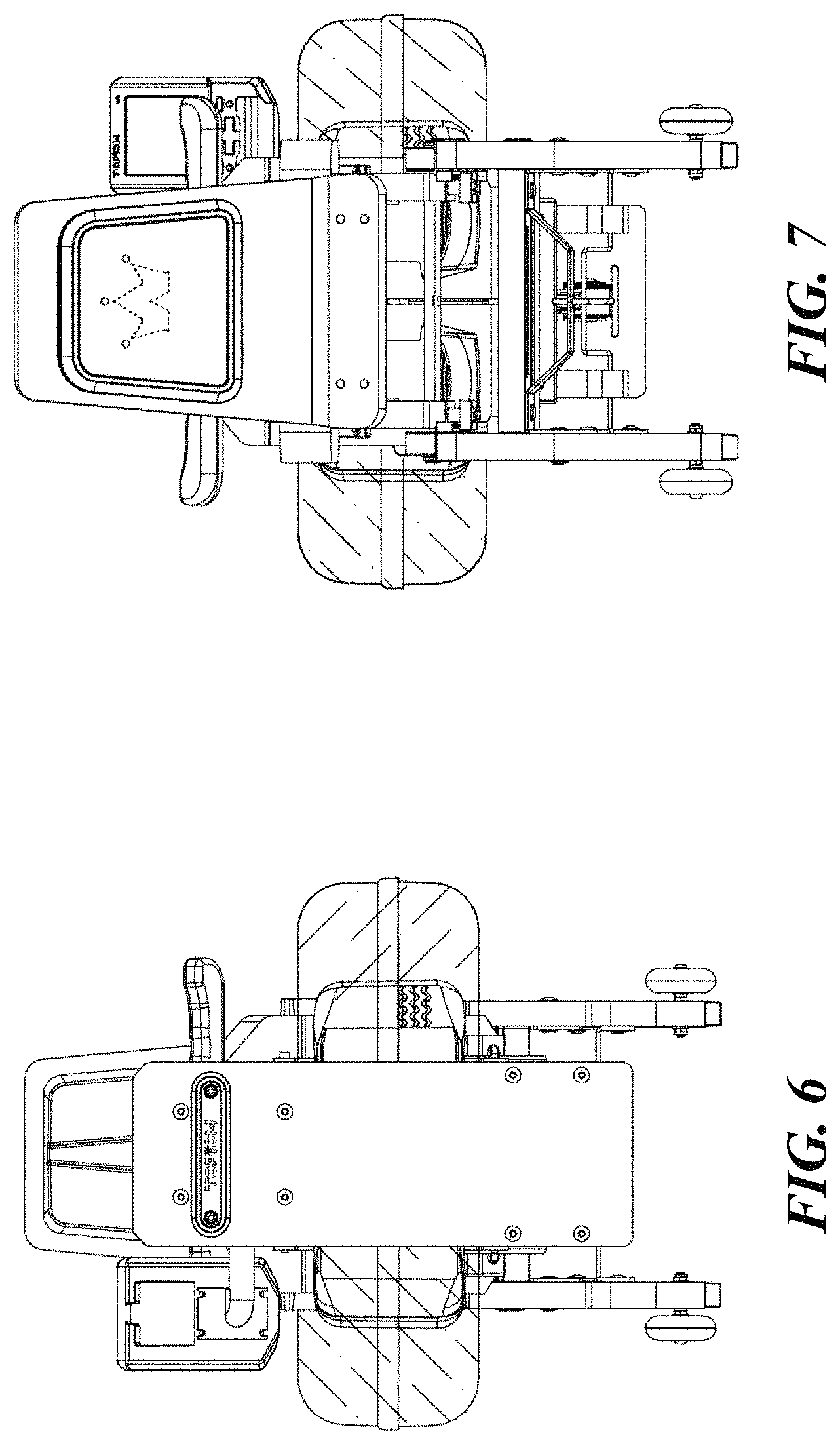 Patent USD1001213 Figure 6 – Rowing machine
