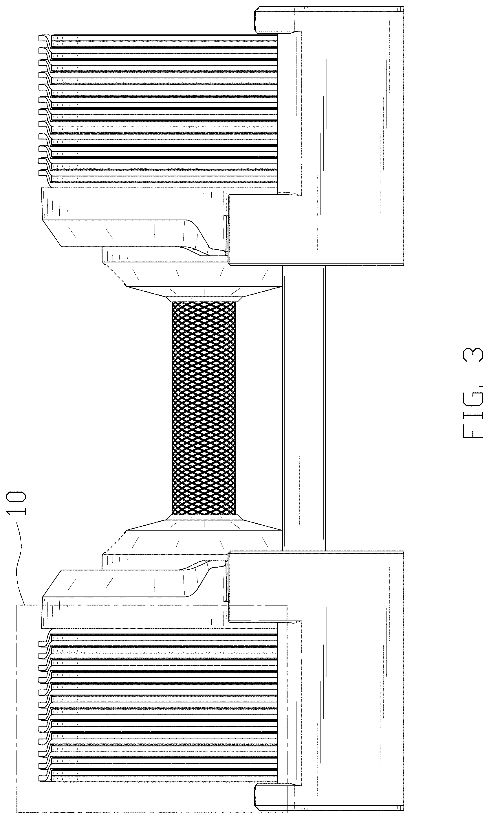 Patent USD1001215 Figure 3 – Adjustable dumbbell