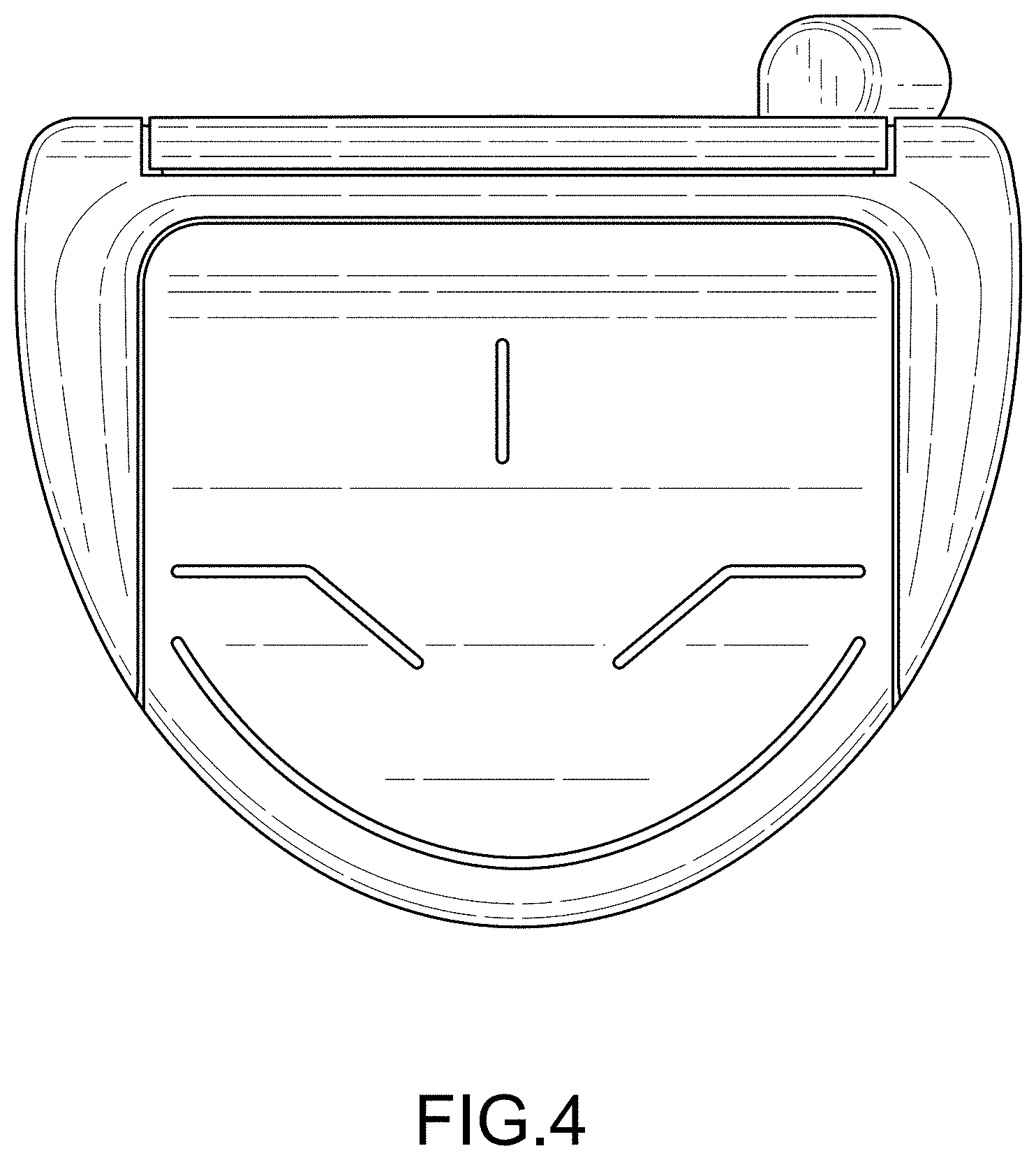 Patent USD1001219 Figure 3 – Golf club head