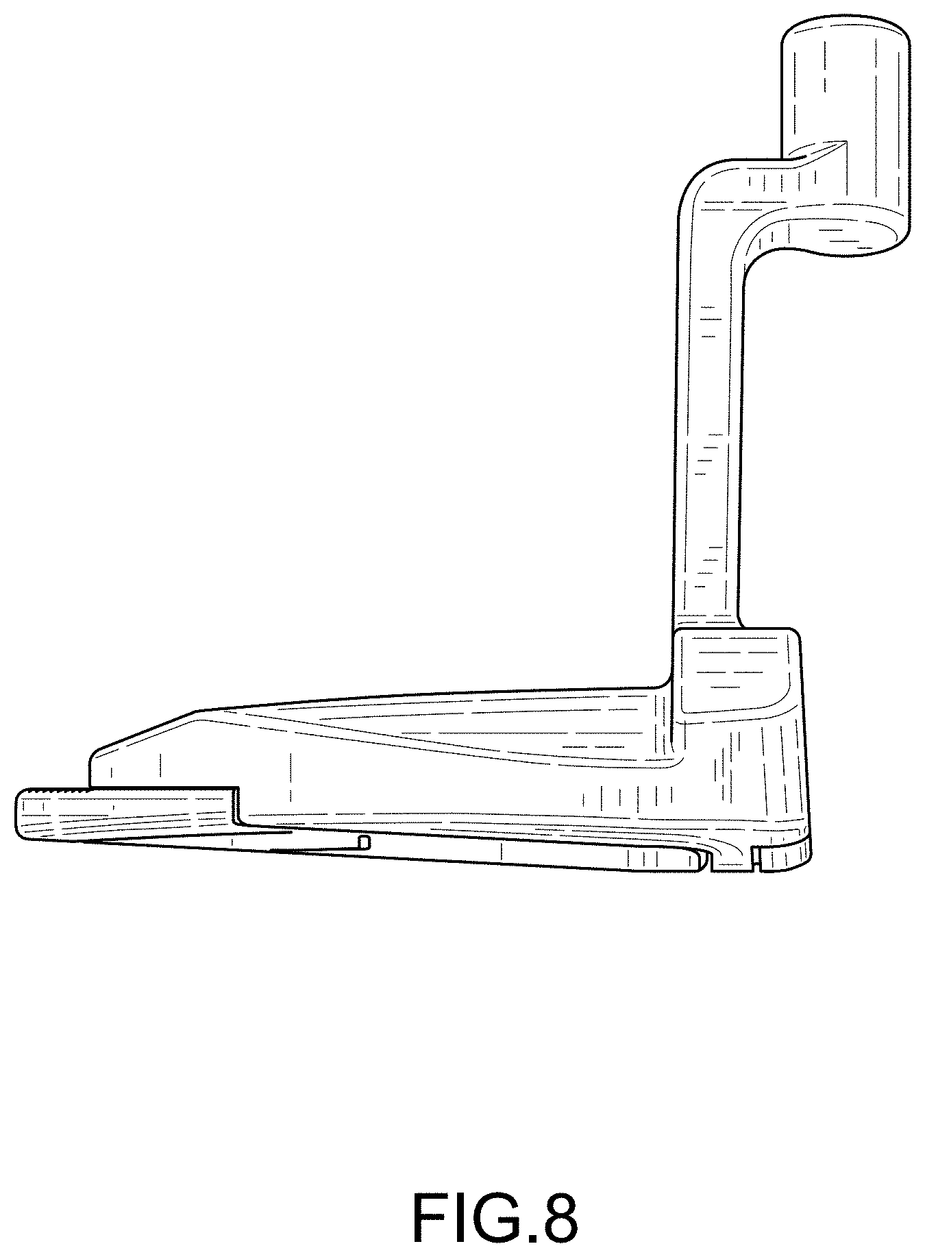 Patent USD1001219 Figure 7 – Golf club head