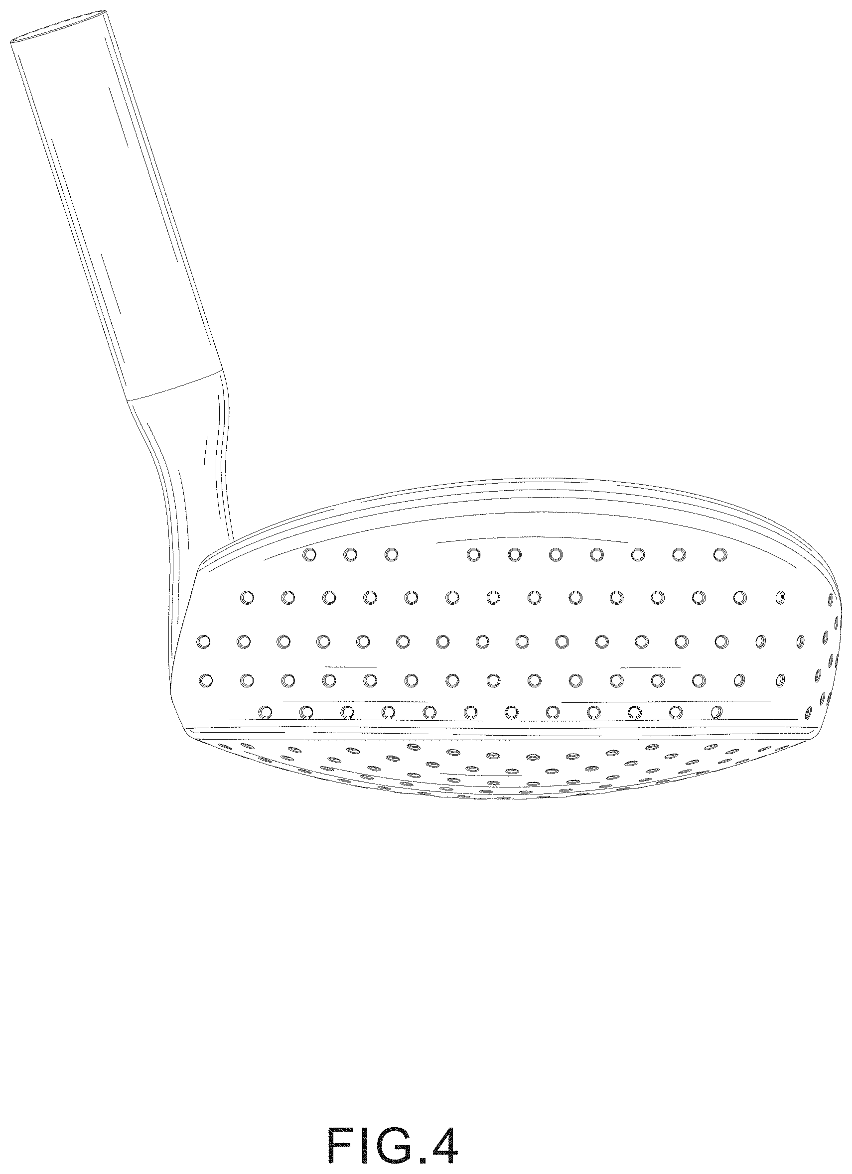 Patent USD1001220 Figure 4 – Golf club head