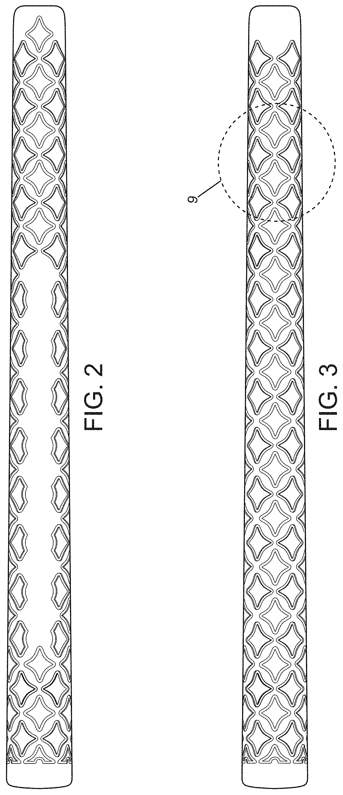 Patent USD1001221 Figure 2 – Golf grip