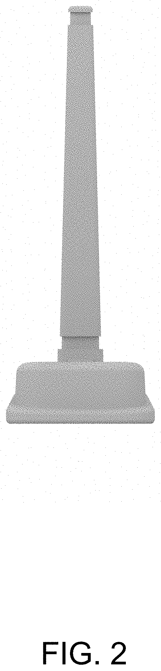 Patent USD1001222 Figure 2 – Pool volleyball stand