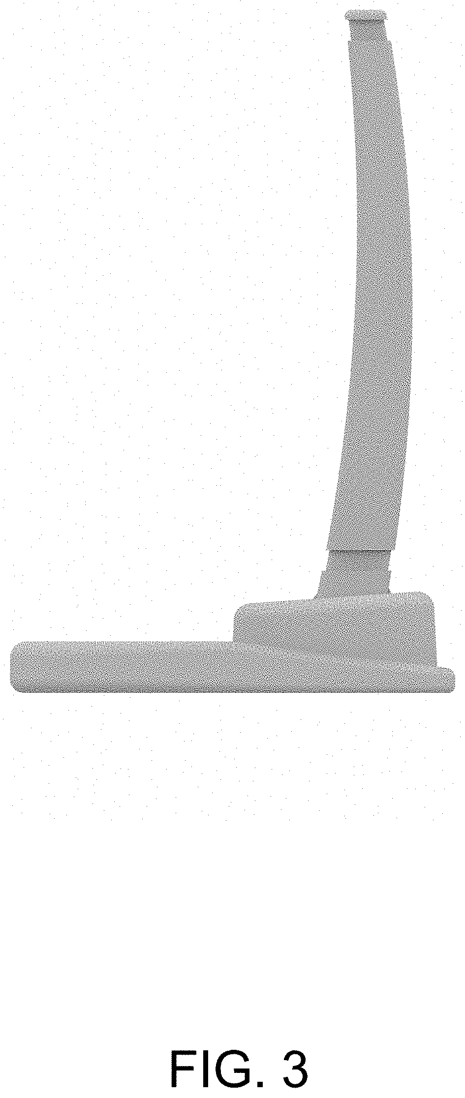 Patent USD1001222 Figure 3 – Pool volleyball stand