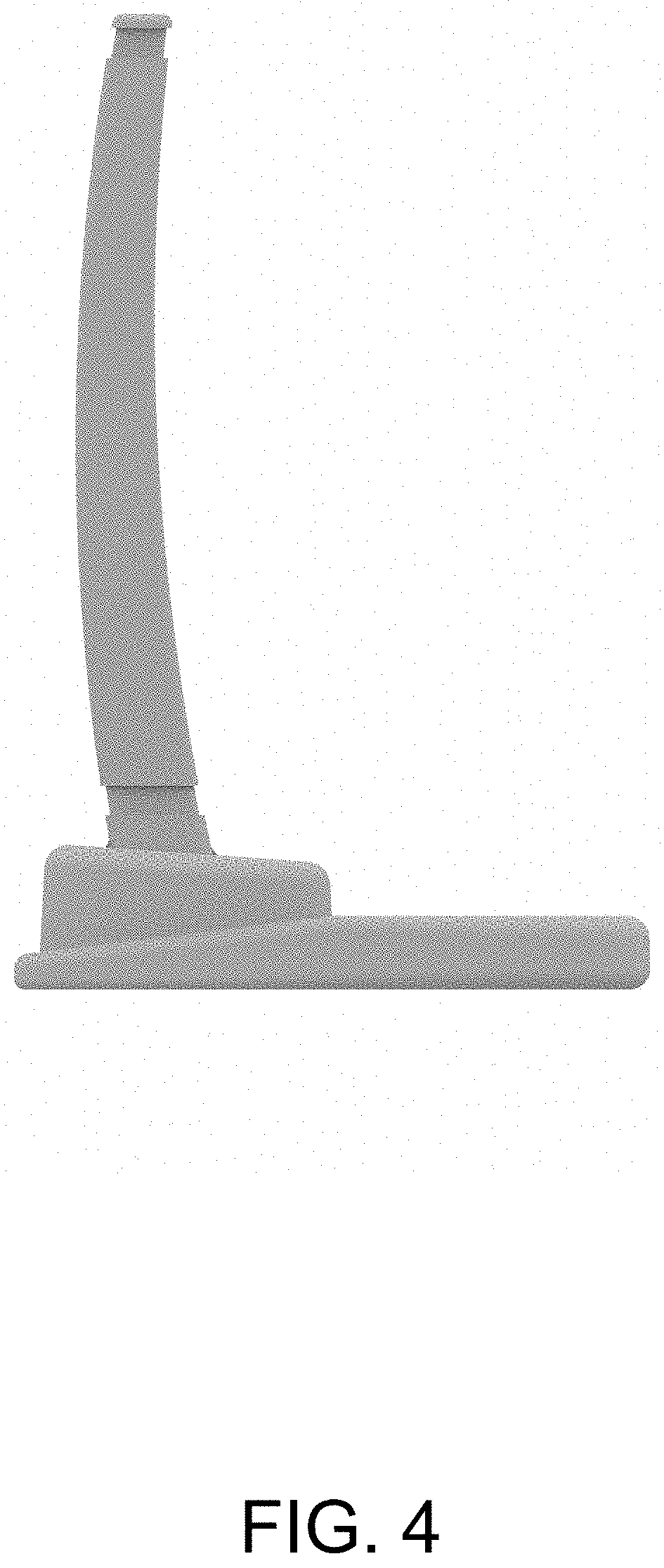 Patent USD1001222 Figure 4 – Pool volleyball stand
