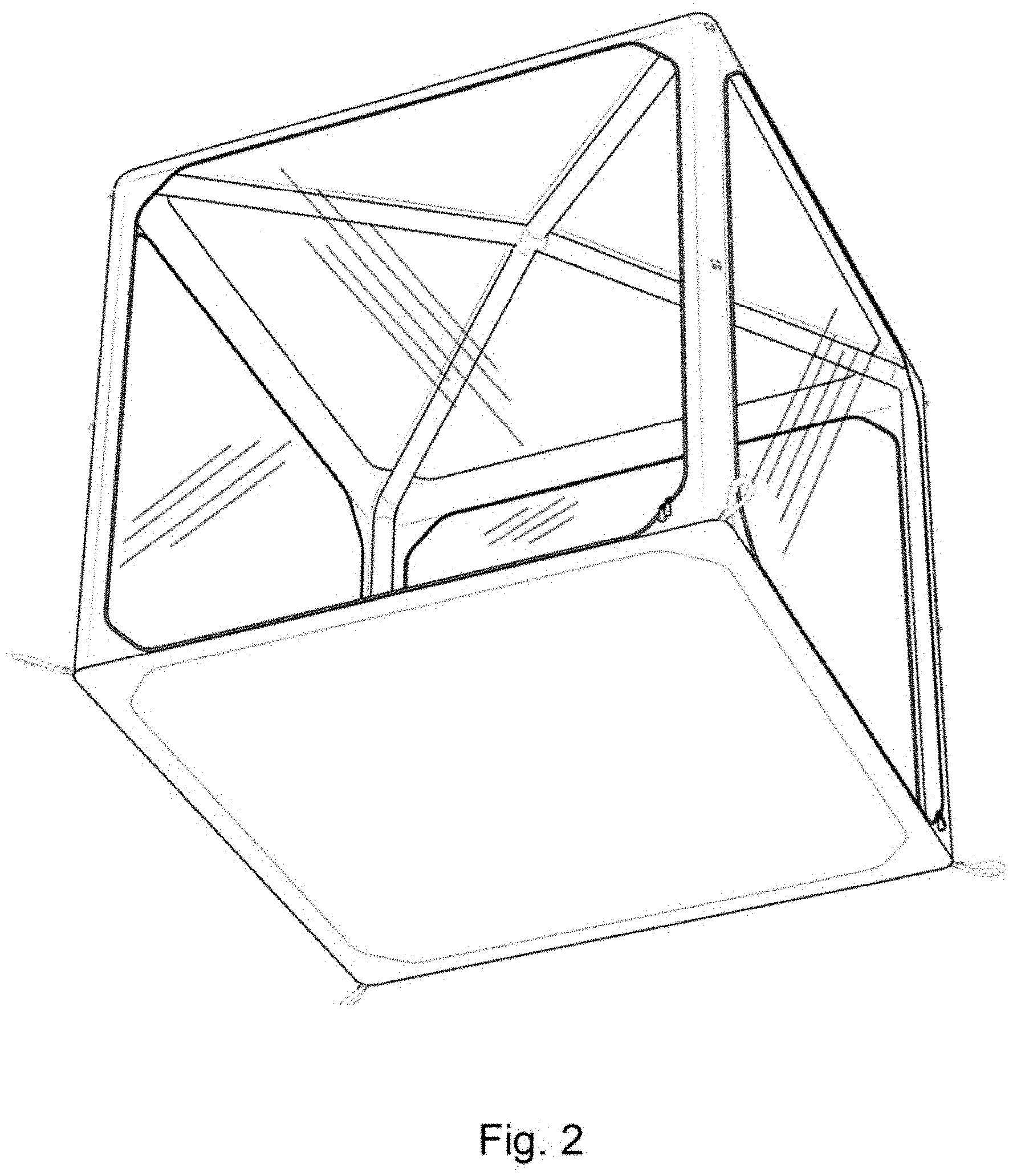 Patent USD1001223 Figure 2 – Tent
